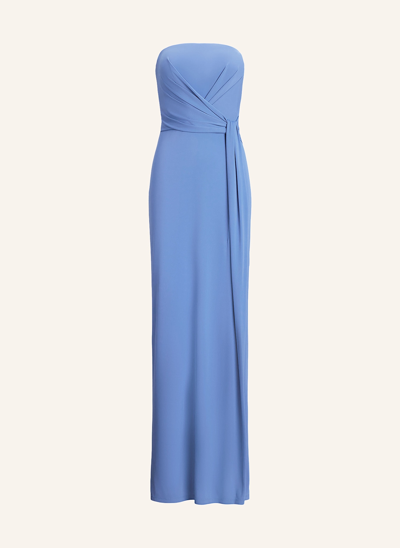 LAUREN RALPH LAUREN Off-Shoulder-Kleid: BLAU