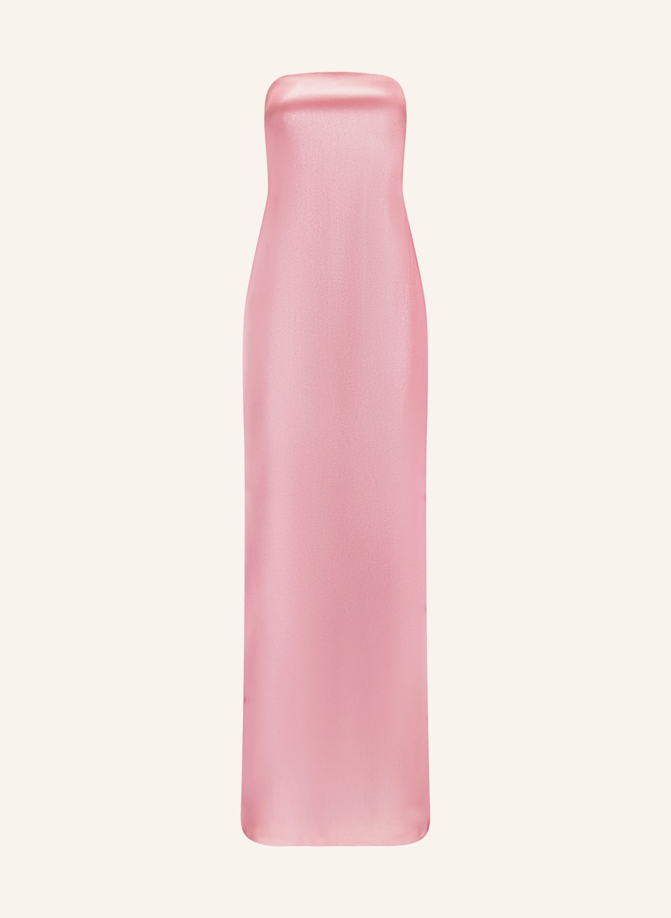 LAUREN RALPH LAUREN Abendkleid mit Glitzergarn: ROSÉ