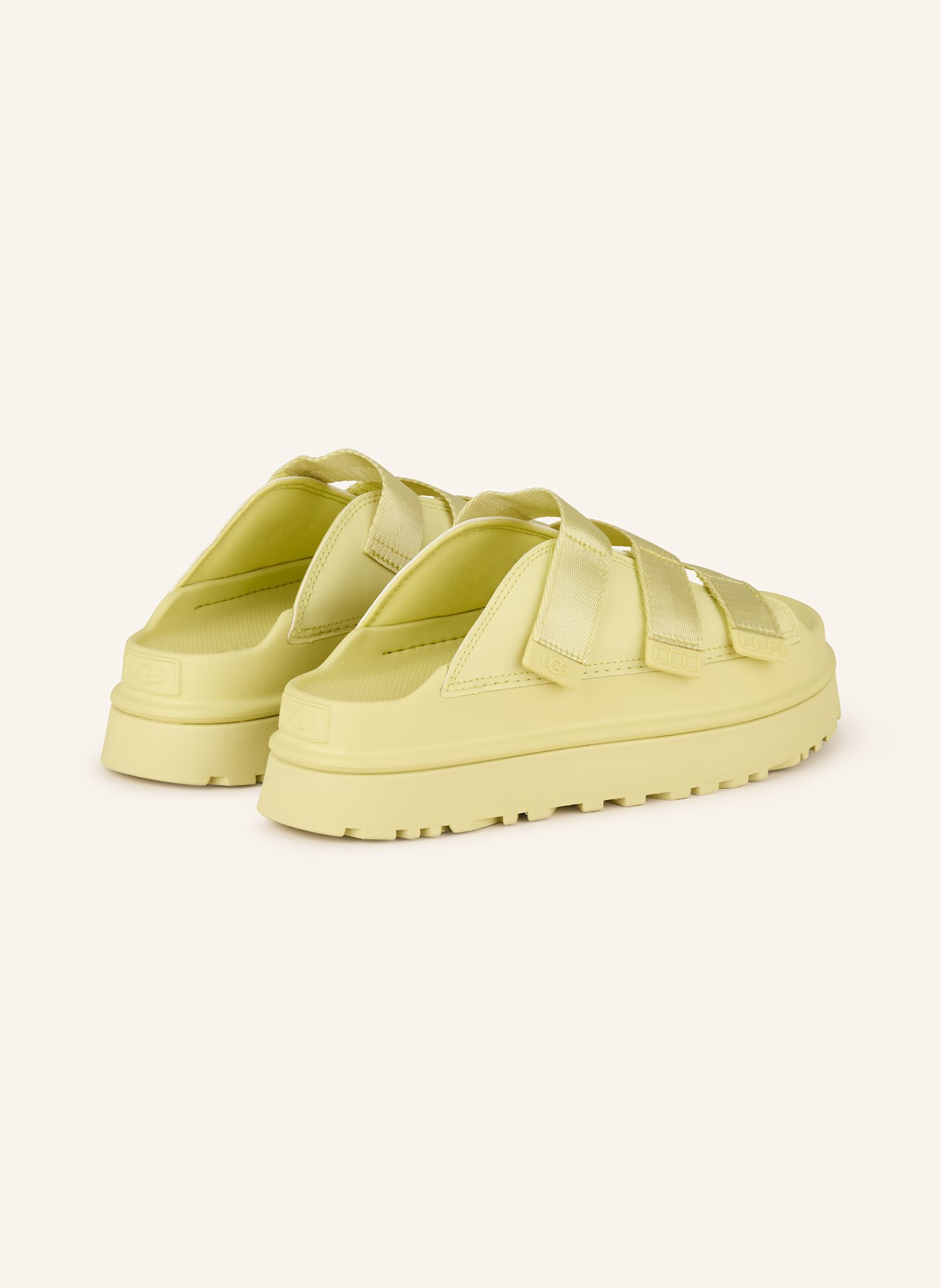 UGG Plateau-Pantoletten GOLDENGLOW: HELLGELB