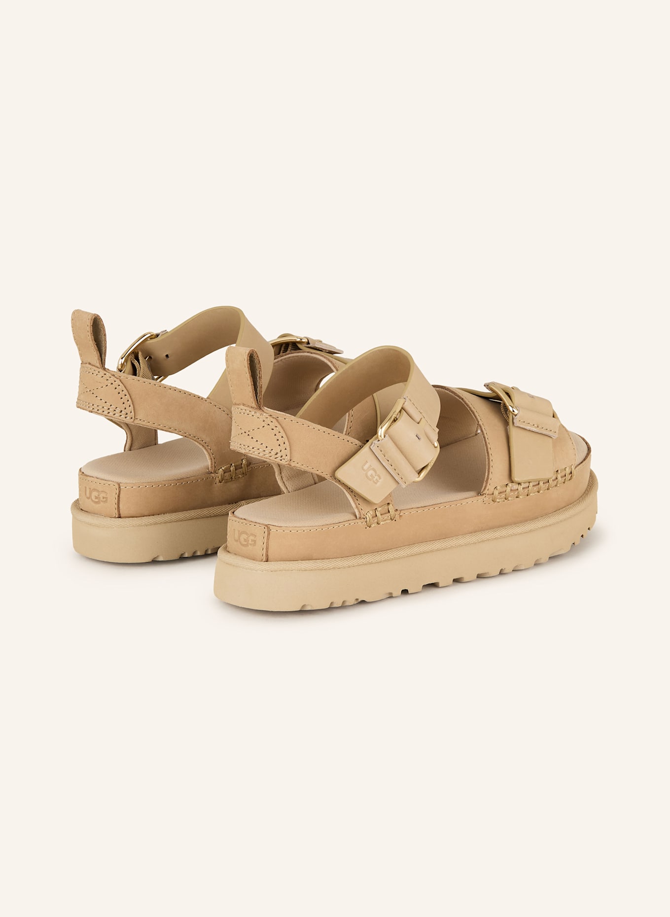 UGG Plateau-Sandalen GOLDENSTAR VILLA: CAMEL