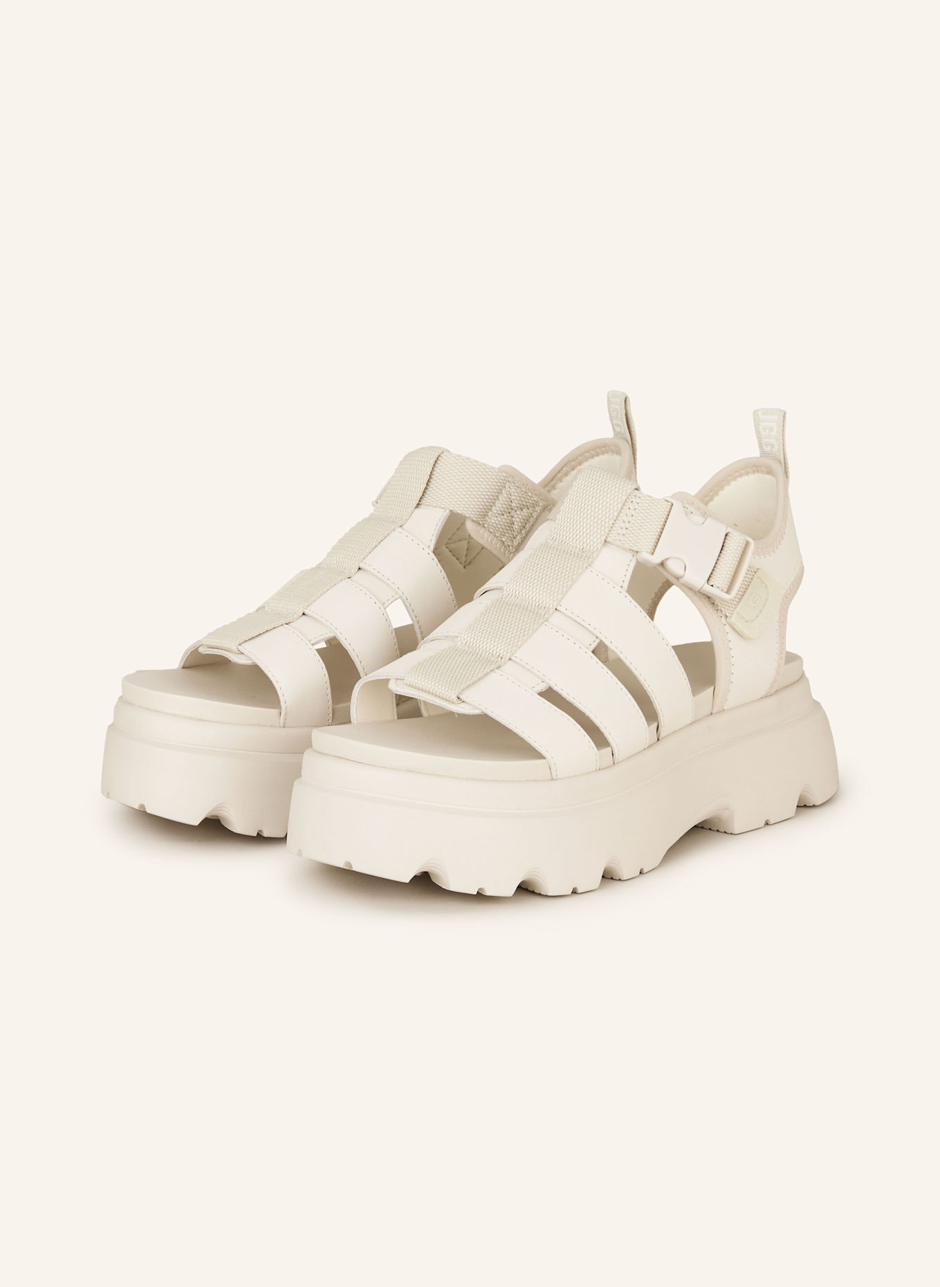 UGG Plateau-Sandalen CORA: CREME