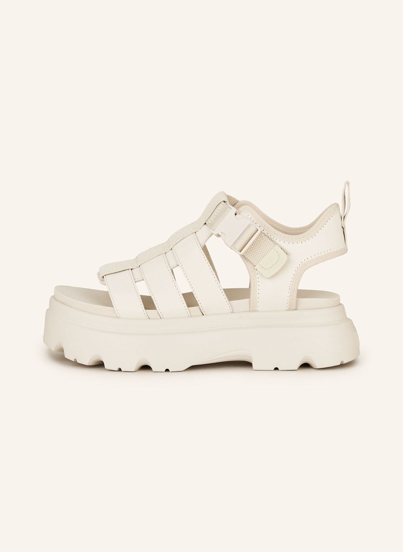 UGG Plateau-Sandalen CORA: CREME