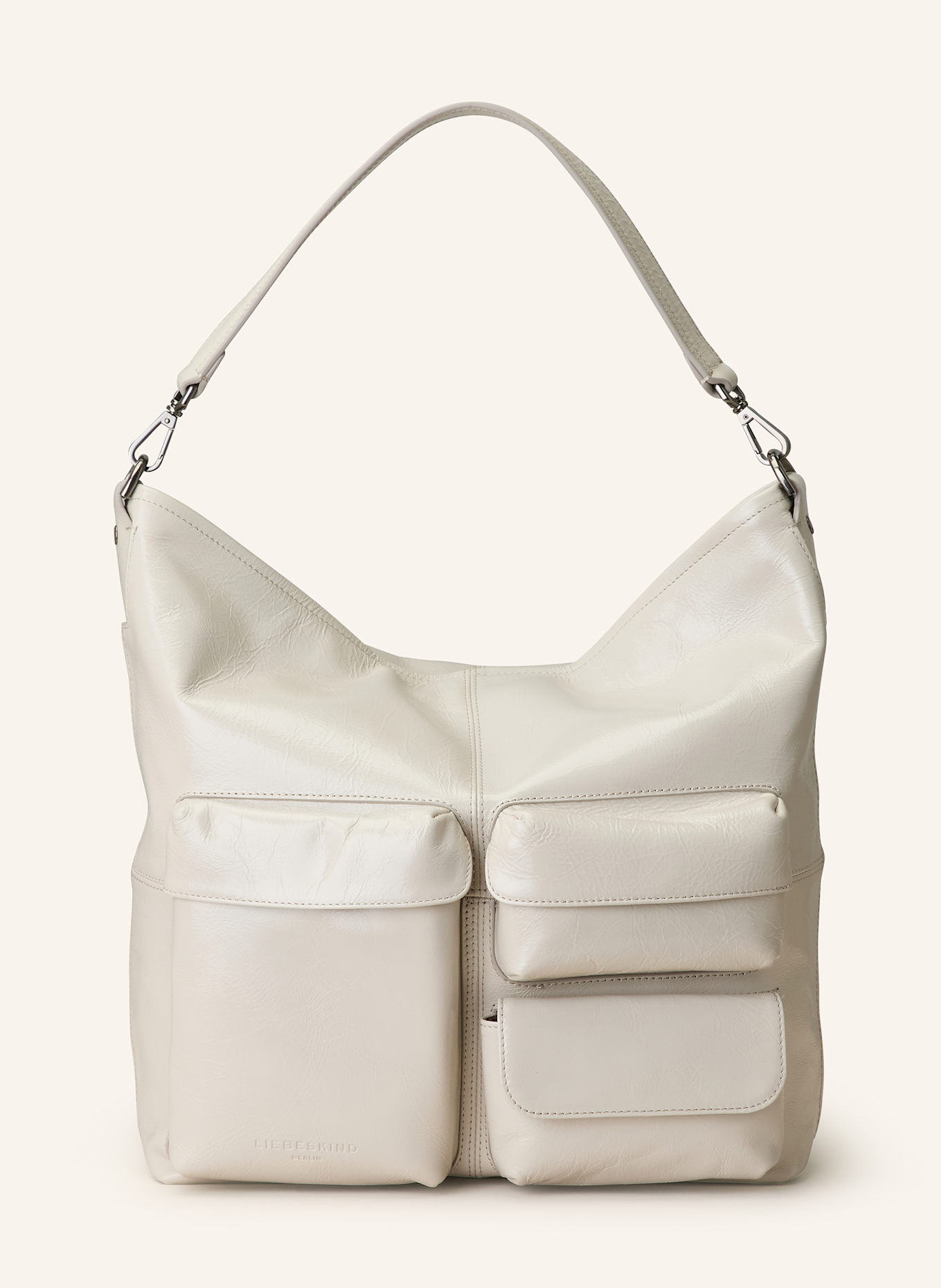 LIEBESKIND Handbag ARCHIVE LK 204 MEDIUM: LIGHT GRAY