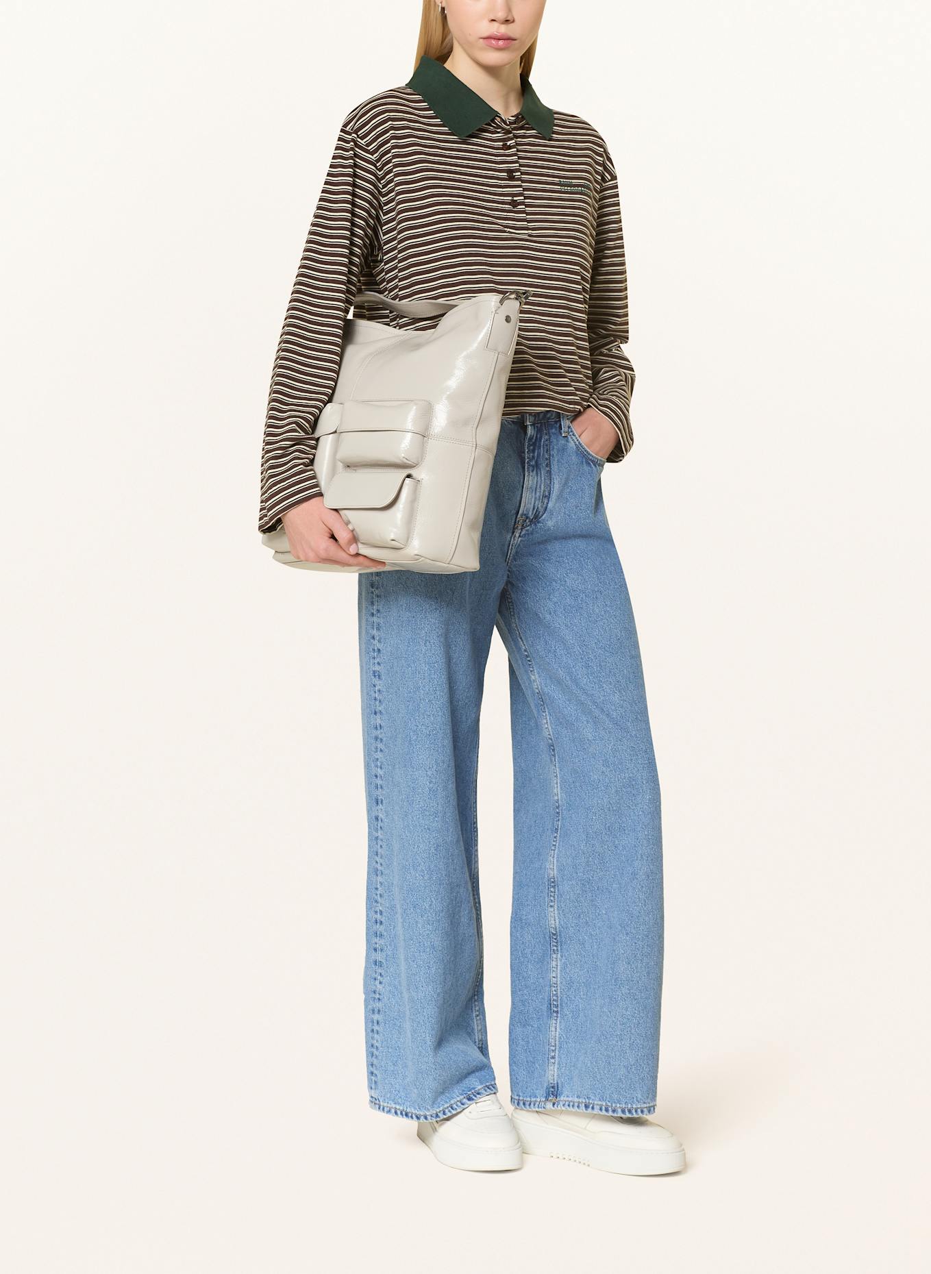 LIEBESKIND Handbag ARCHIVE LK 204 MEDIUM: LIGHT GRAY