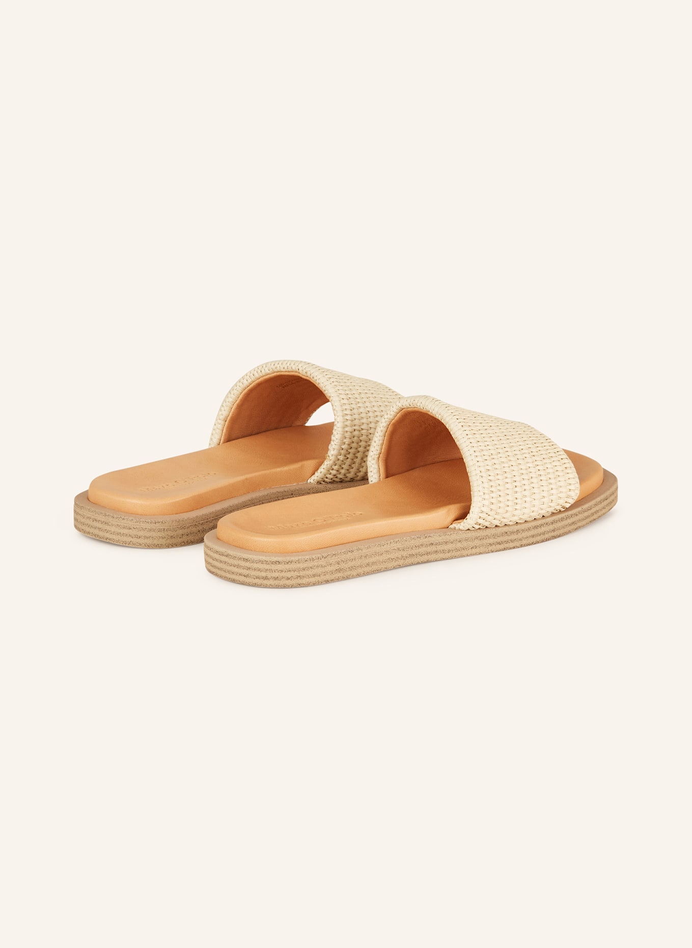 Marc O'Polo Pantoletten: HELLBRAUN