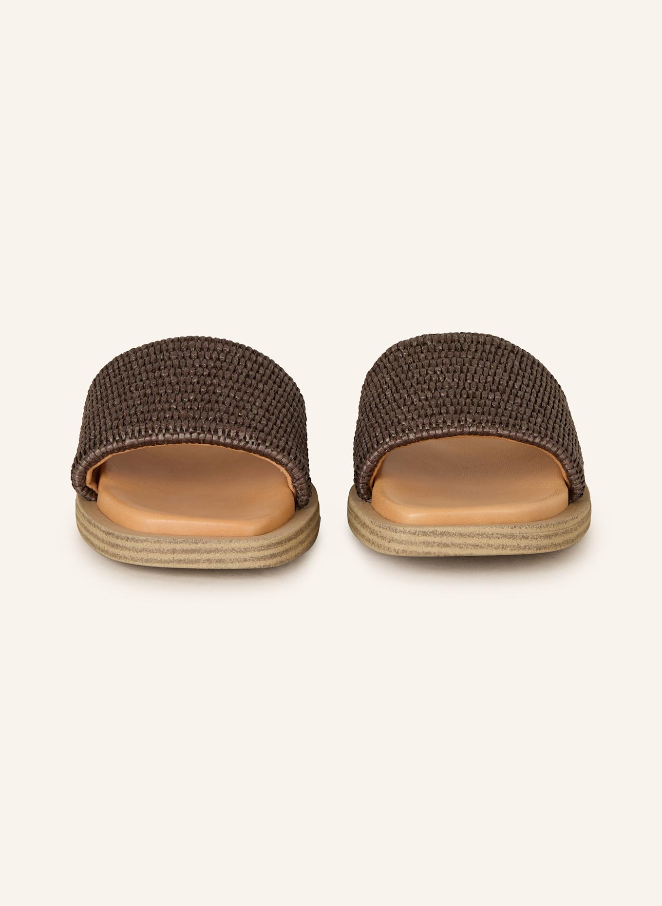 Marc O'Polo Pantoletten: BRAUN