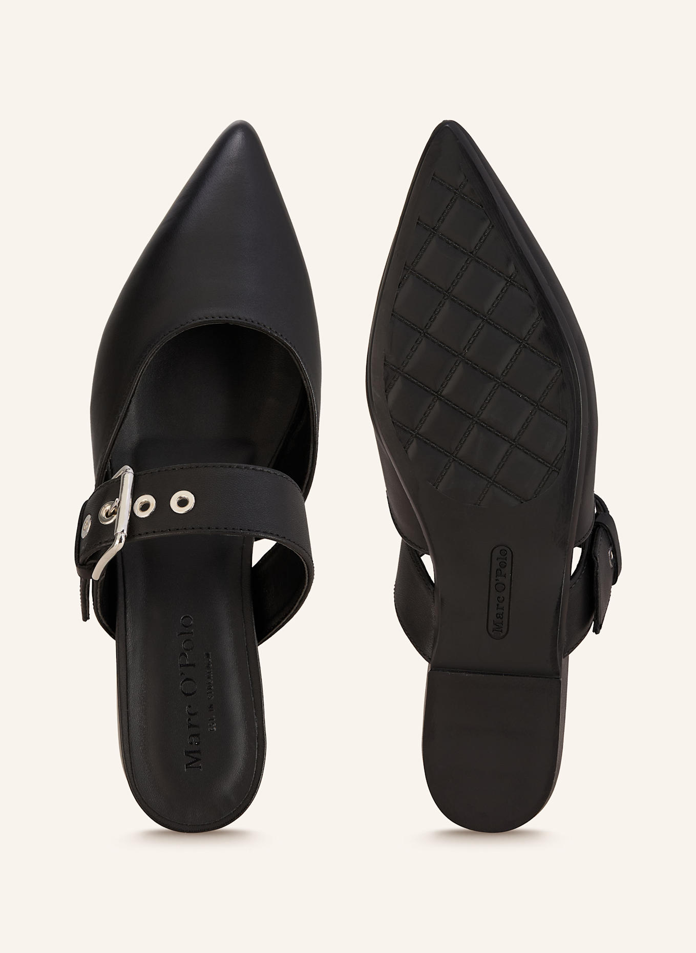 Marc O'Polo Mules PENELOPE 4A: SCHWARZ