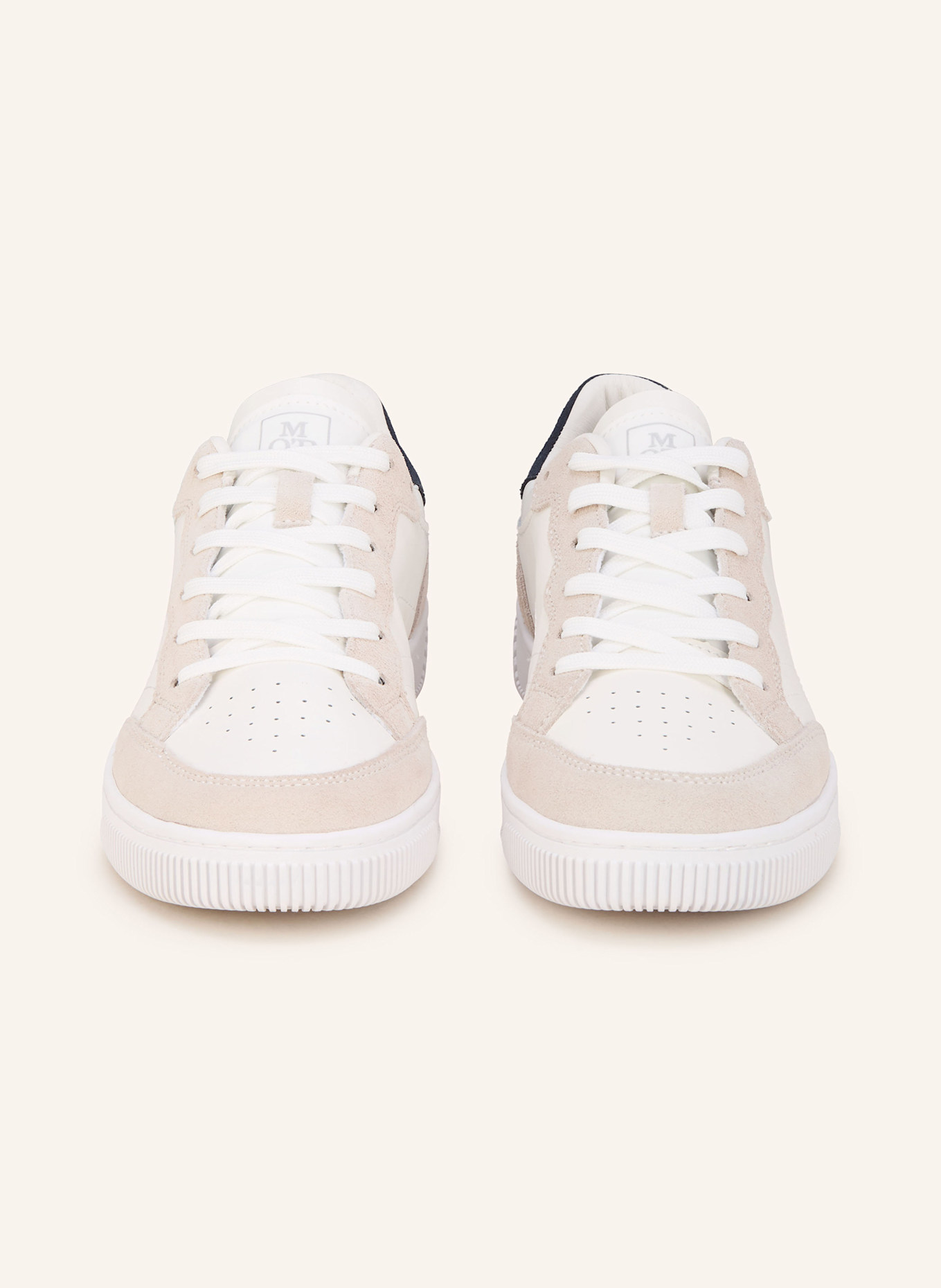 Marc O'Polo Sneakers SANDRA 2B: WHITE / LIGHT GRAY / DARK BLUE