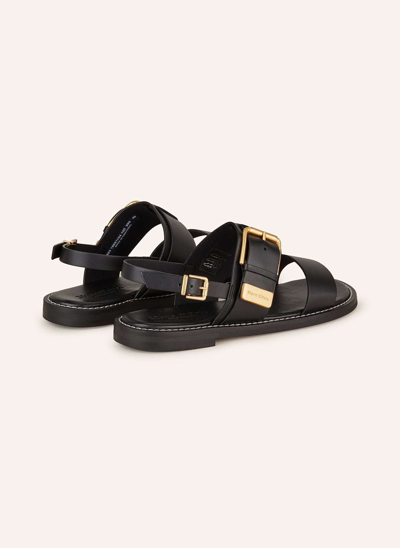 Marc O'Polo Sandalen STINA: SCHWARZ