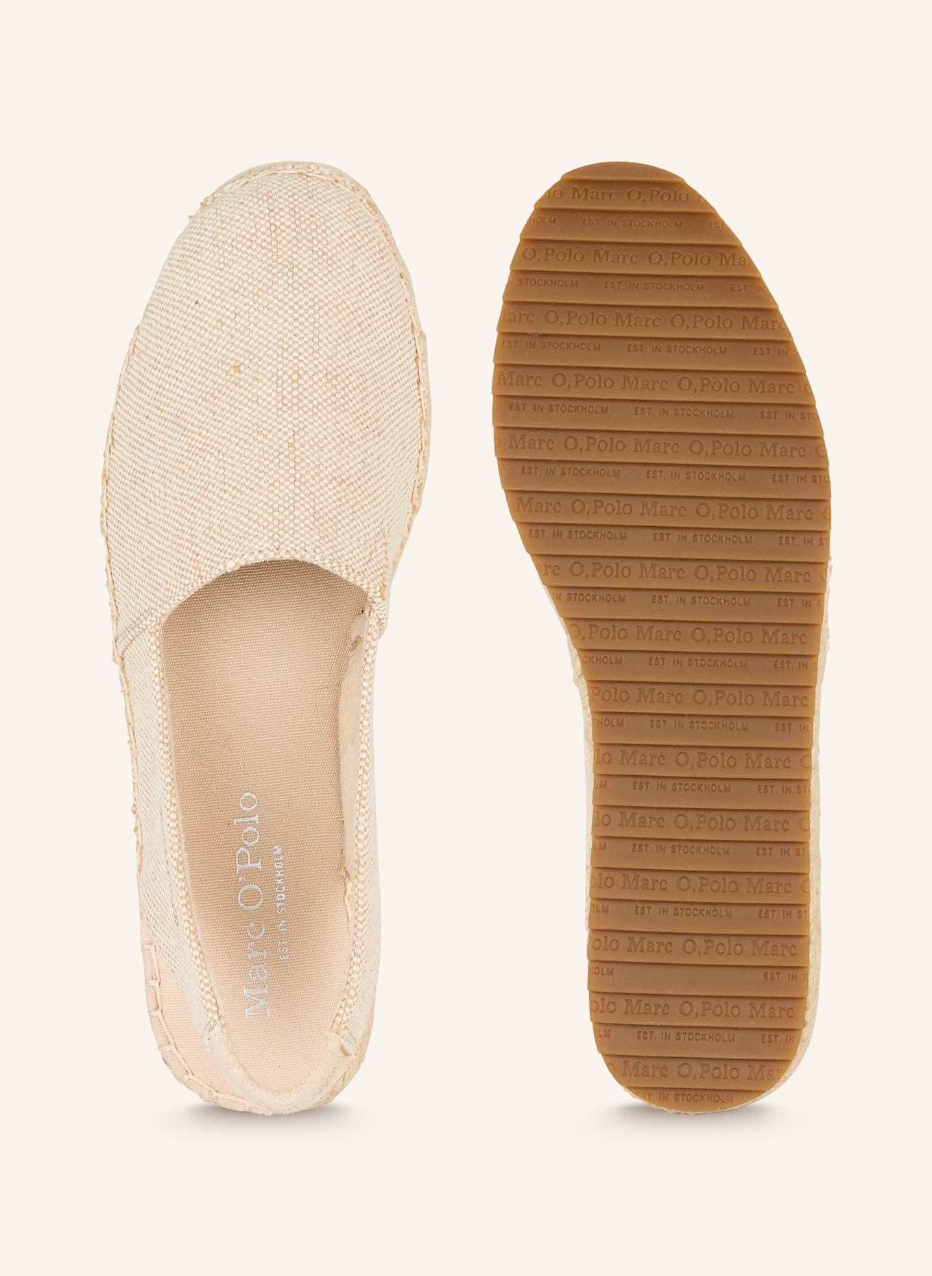 Marc O'Polo Espadrilles: BEIGE