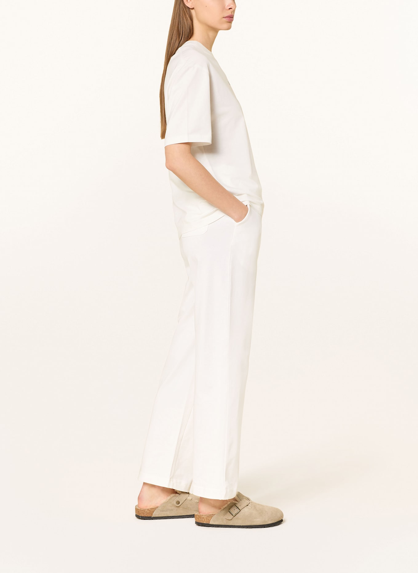 Marc O'Polo Schlafhose: WEISS