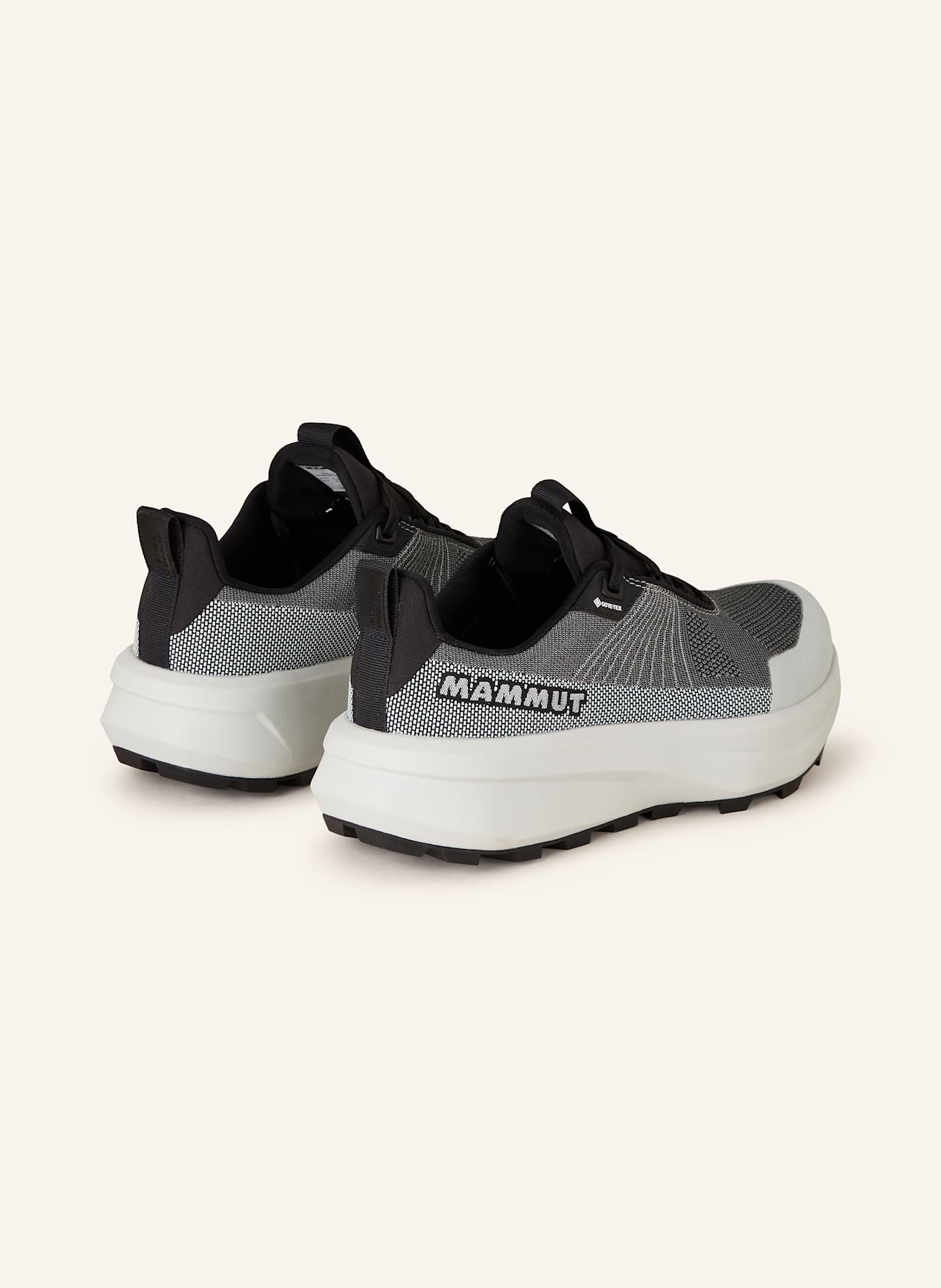 MAMMUT Wanderschuhe AENERGY MTN LOW GTX: SCHWARZ/ GRAU/ HELLGRÜN