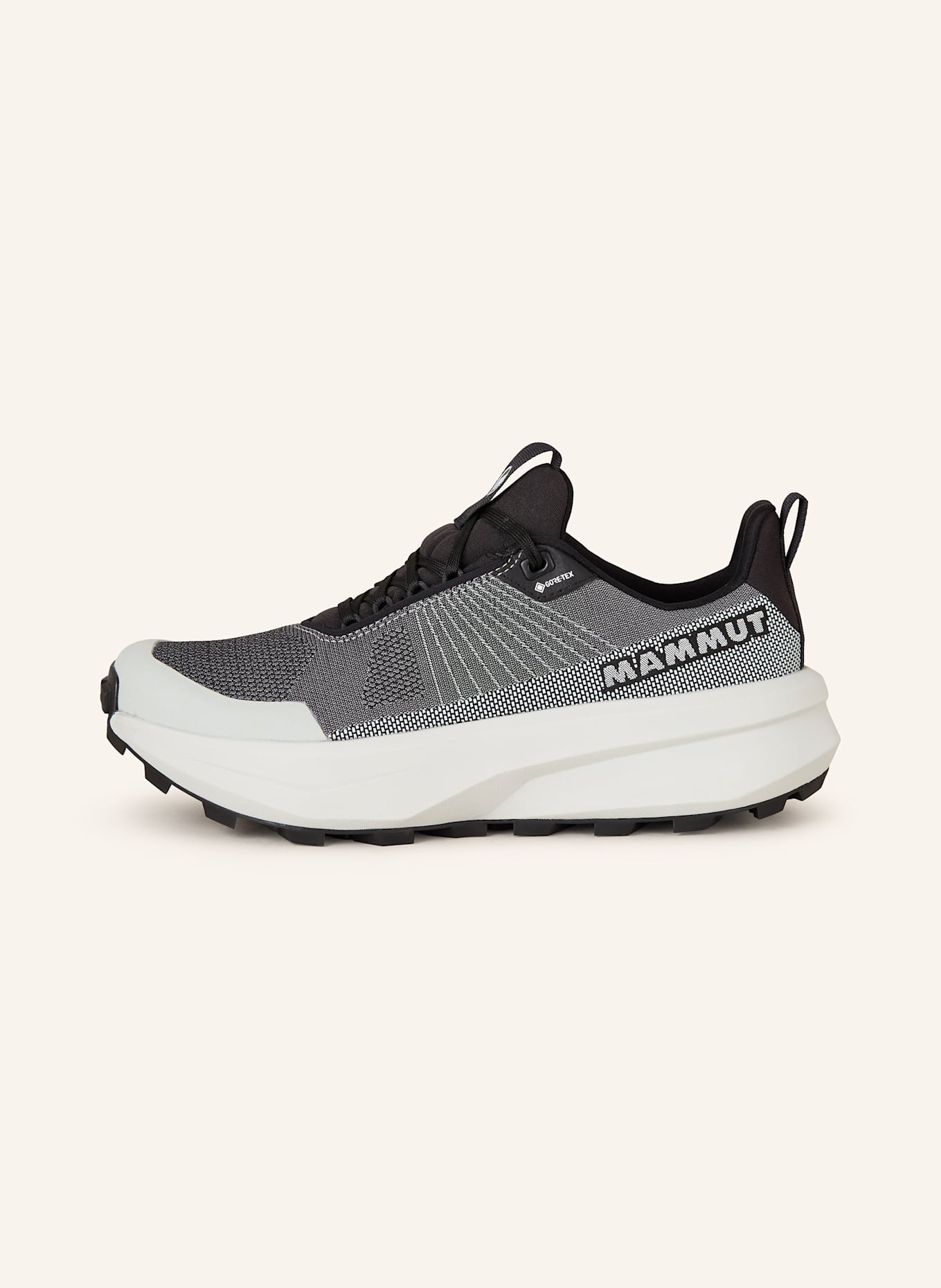 MAMMUT Wanderschuhe AENERGY MTN LOW GTX: SCHWARZ/ GRAU/ HELLGRÜN