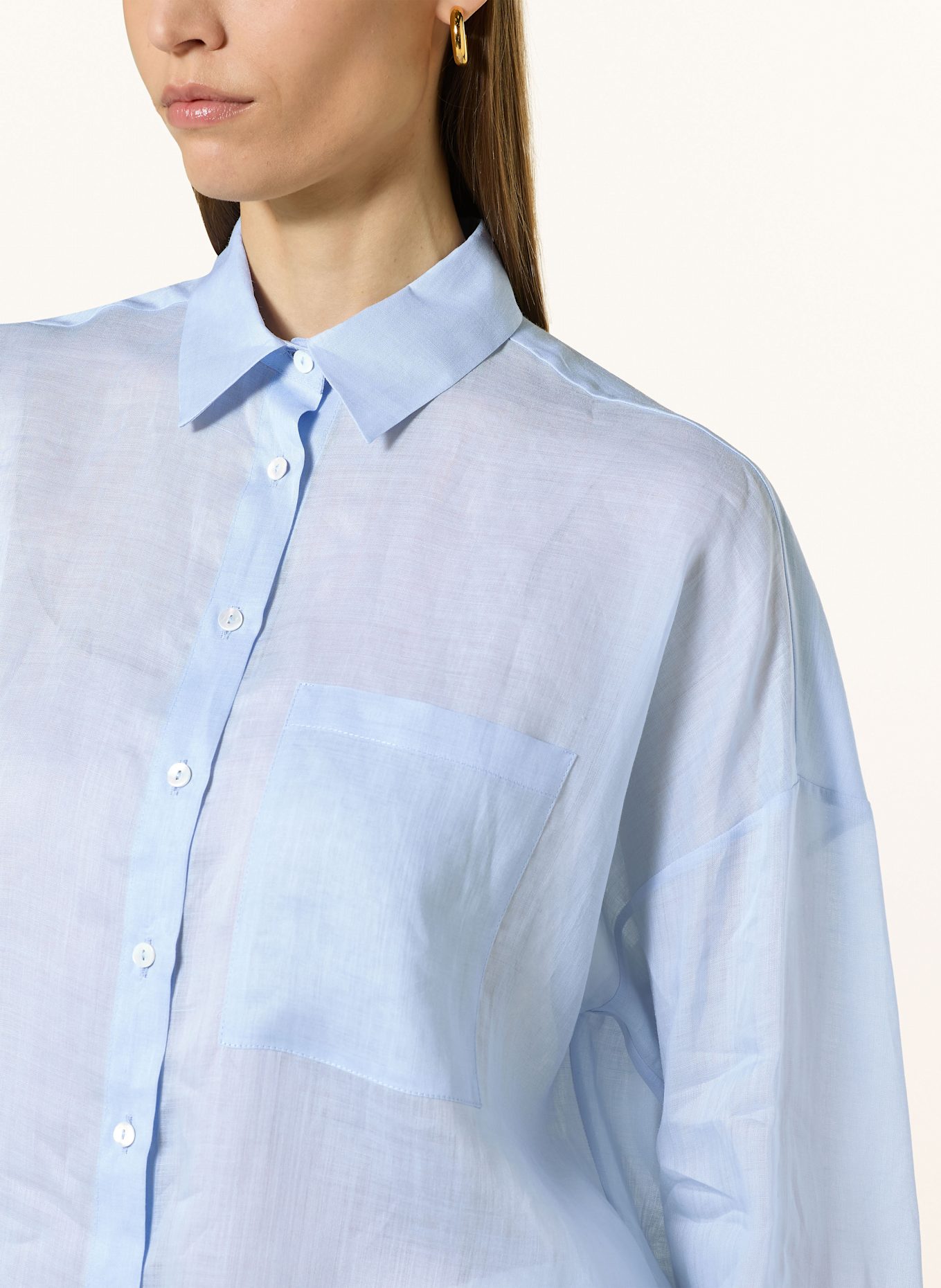 ANTONELLI firenze Bluse CAMERUN: HELLBLAU