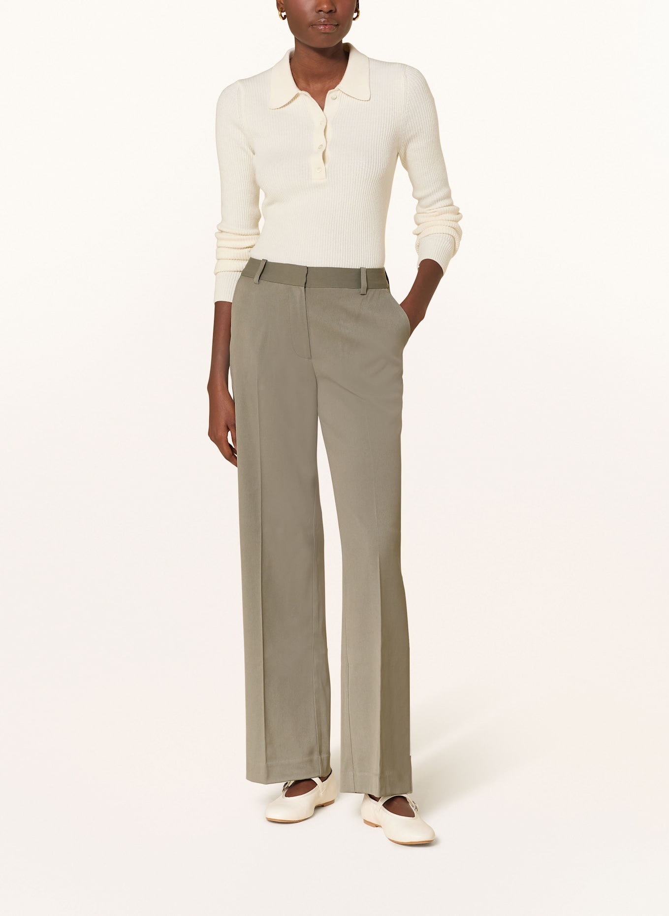 SAMSØE SAMSØE Hose SALARA: HELLGRÜN