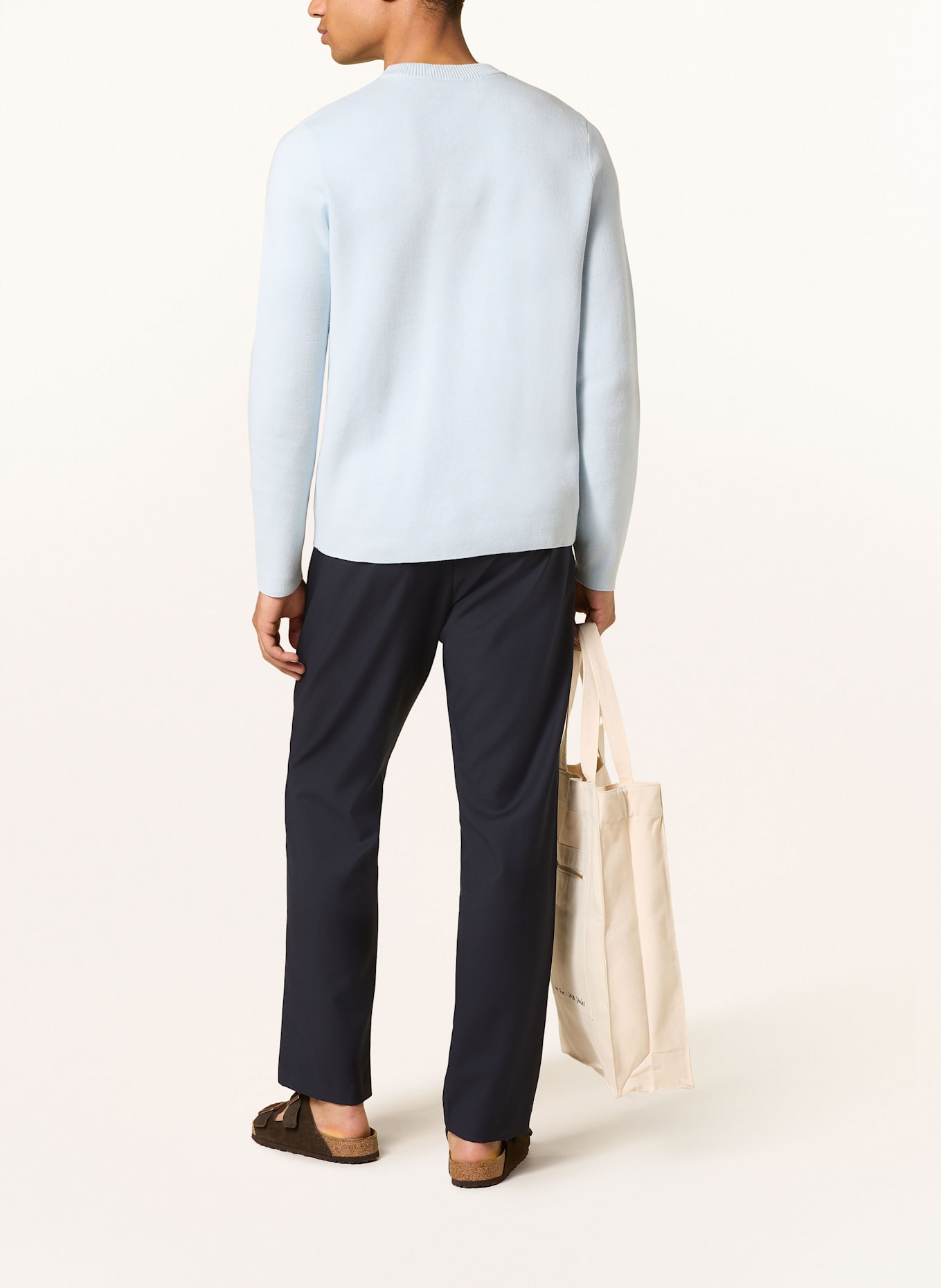 SAMSØE SAMSØE Sweater SANIKLAS: LIGHT BLUE