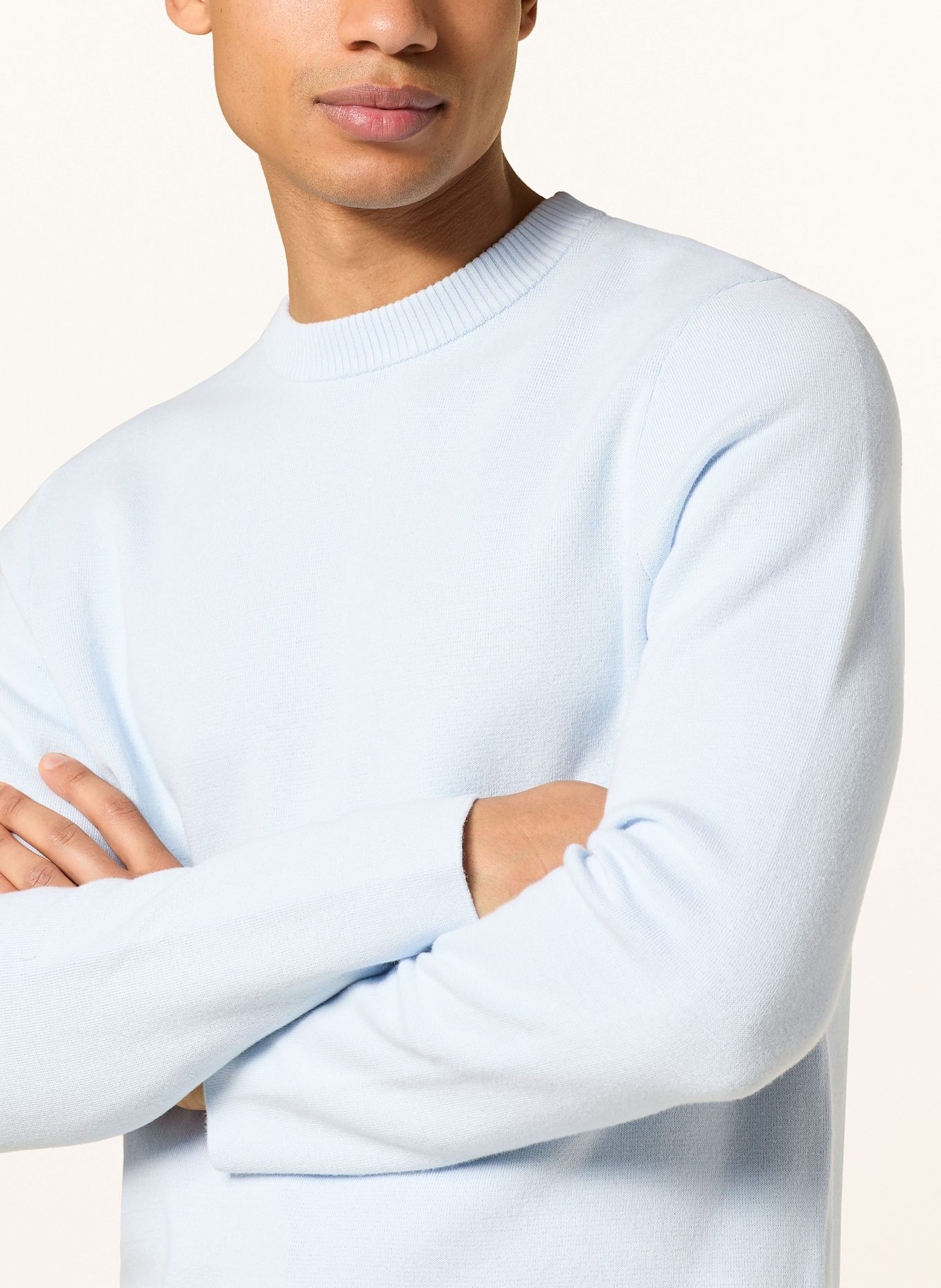 SAMSØE SAMSØE Sweater SANIKLAS: LIGHT BLUE