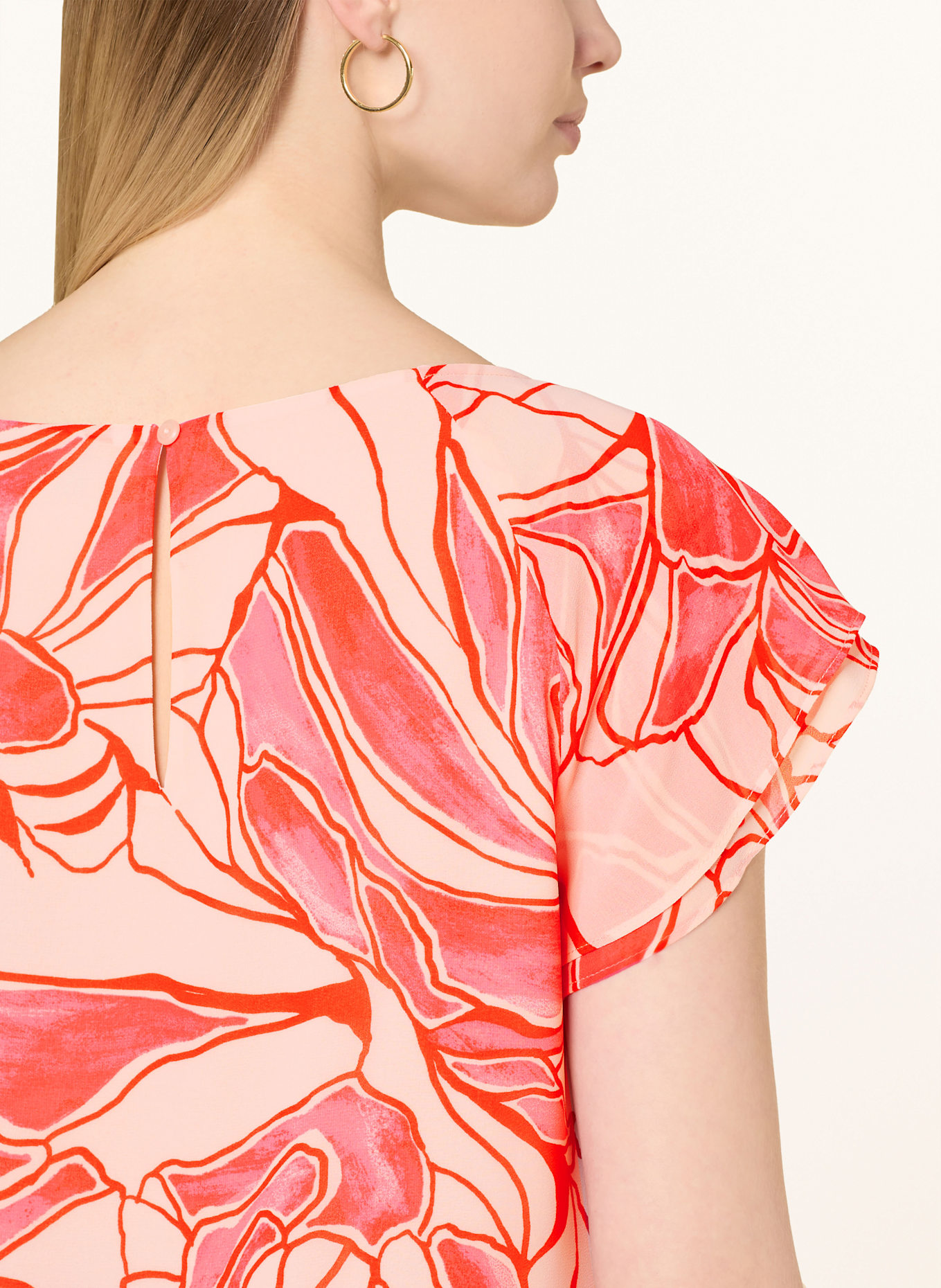 s.Oliver BLACK LABEL Shirt blouse: LIGHT PINK / PINK / RED