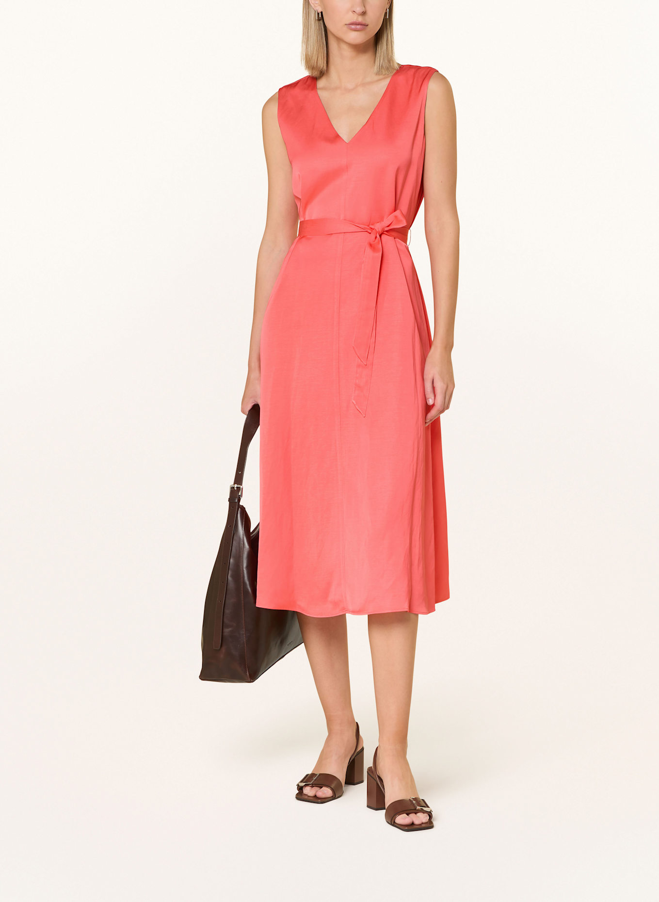 comma Kleid: HELLORANGE