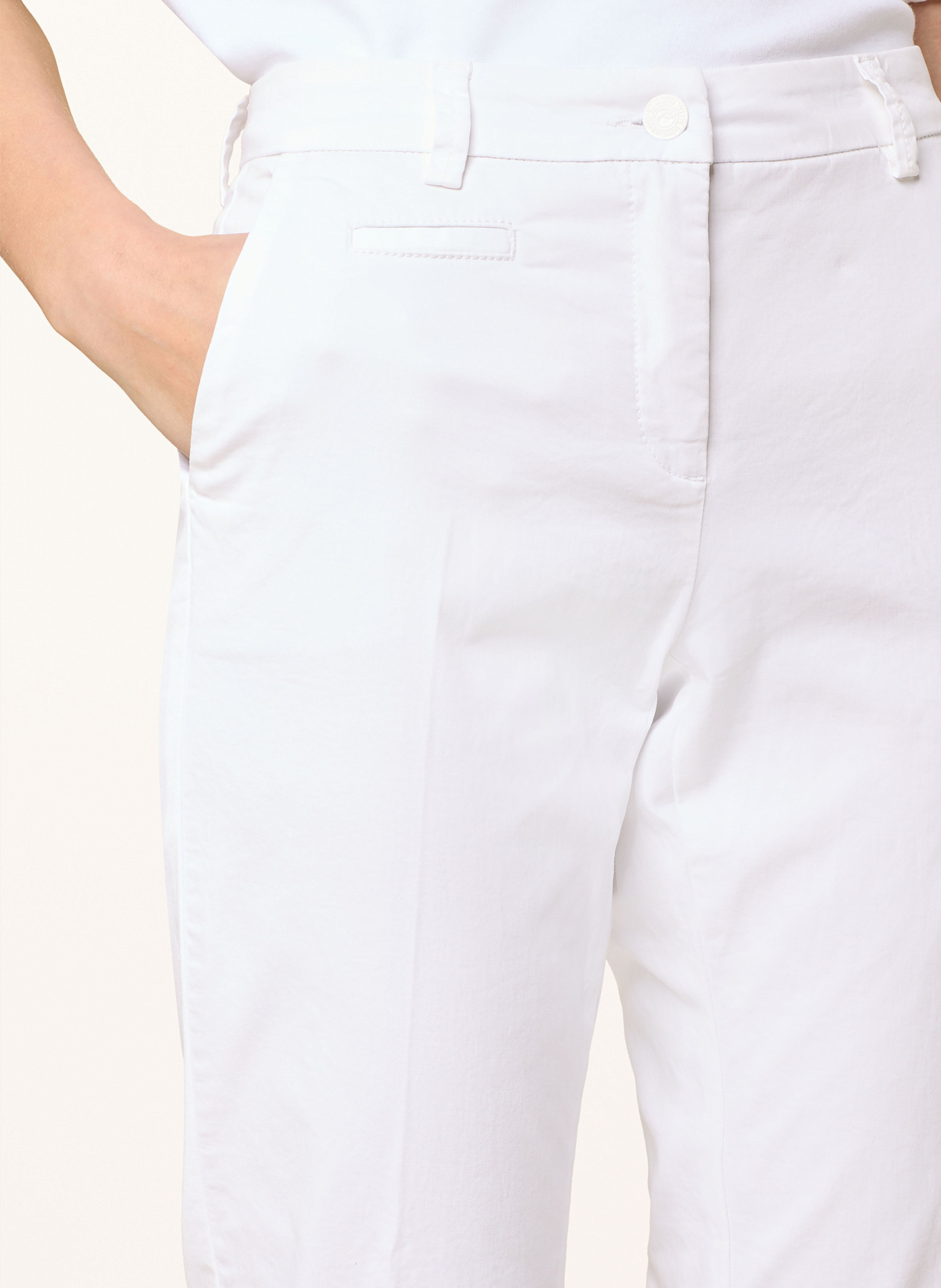 CAMBIO Chinos: WHITE