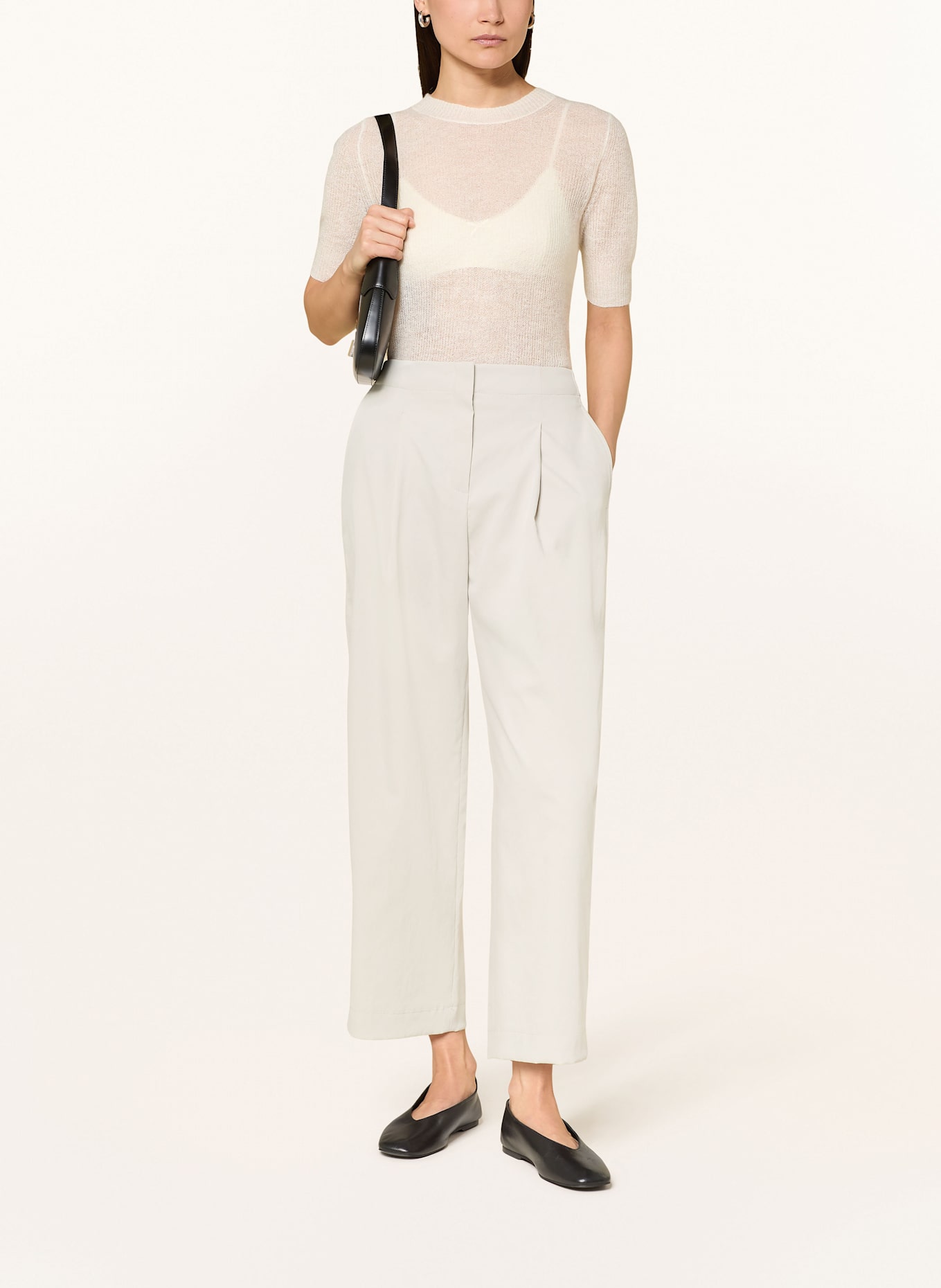 RAFFAELLO ROSSI LISAN culottes: LIGHT BROWN