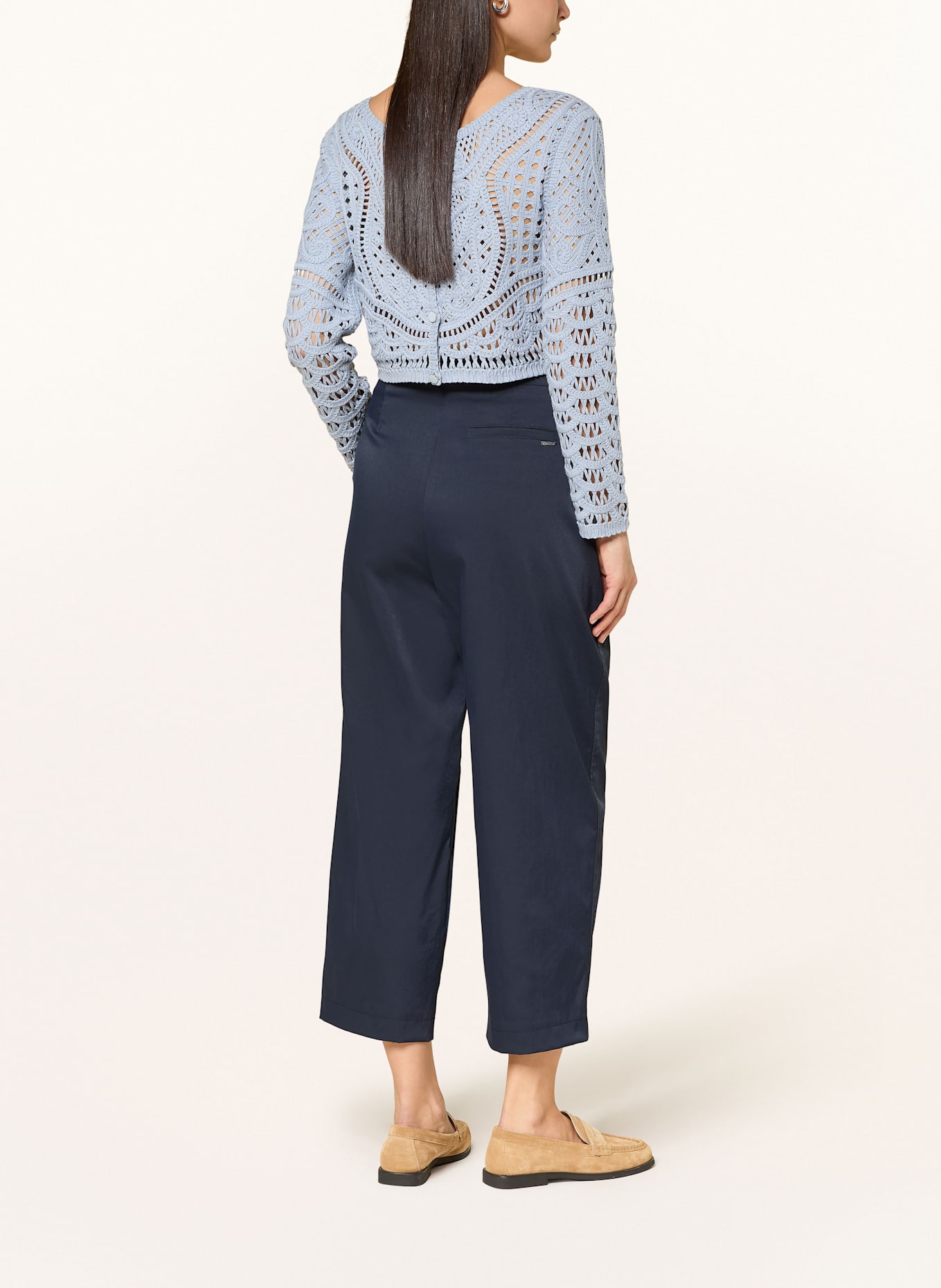RAFFAELLO ROSSI LISAN culottes: DARK BLUE