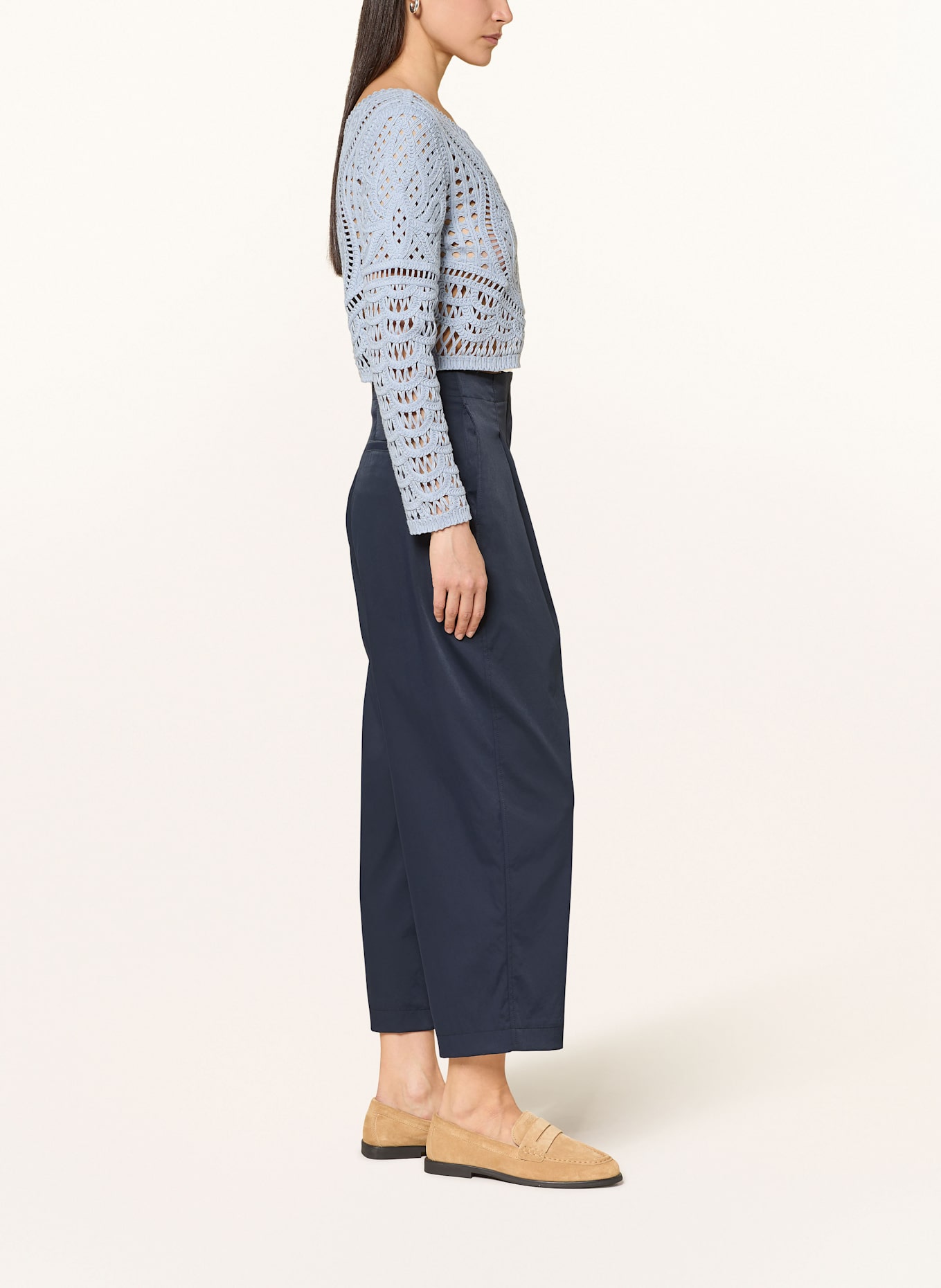RAFFAELLO ROSSI LISAN culottes: DARK BLUE