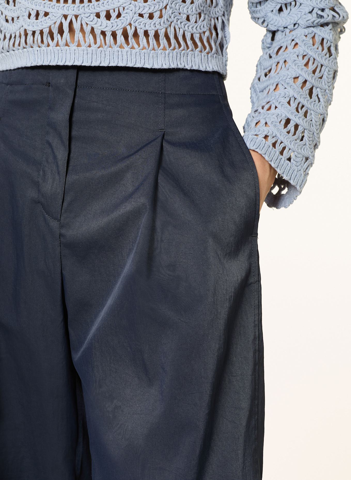 RAFFAELLO ROSSI LISAN culottes: DARK BLUE