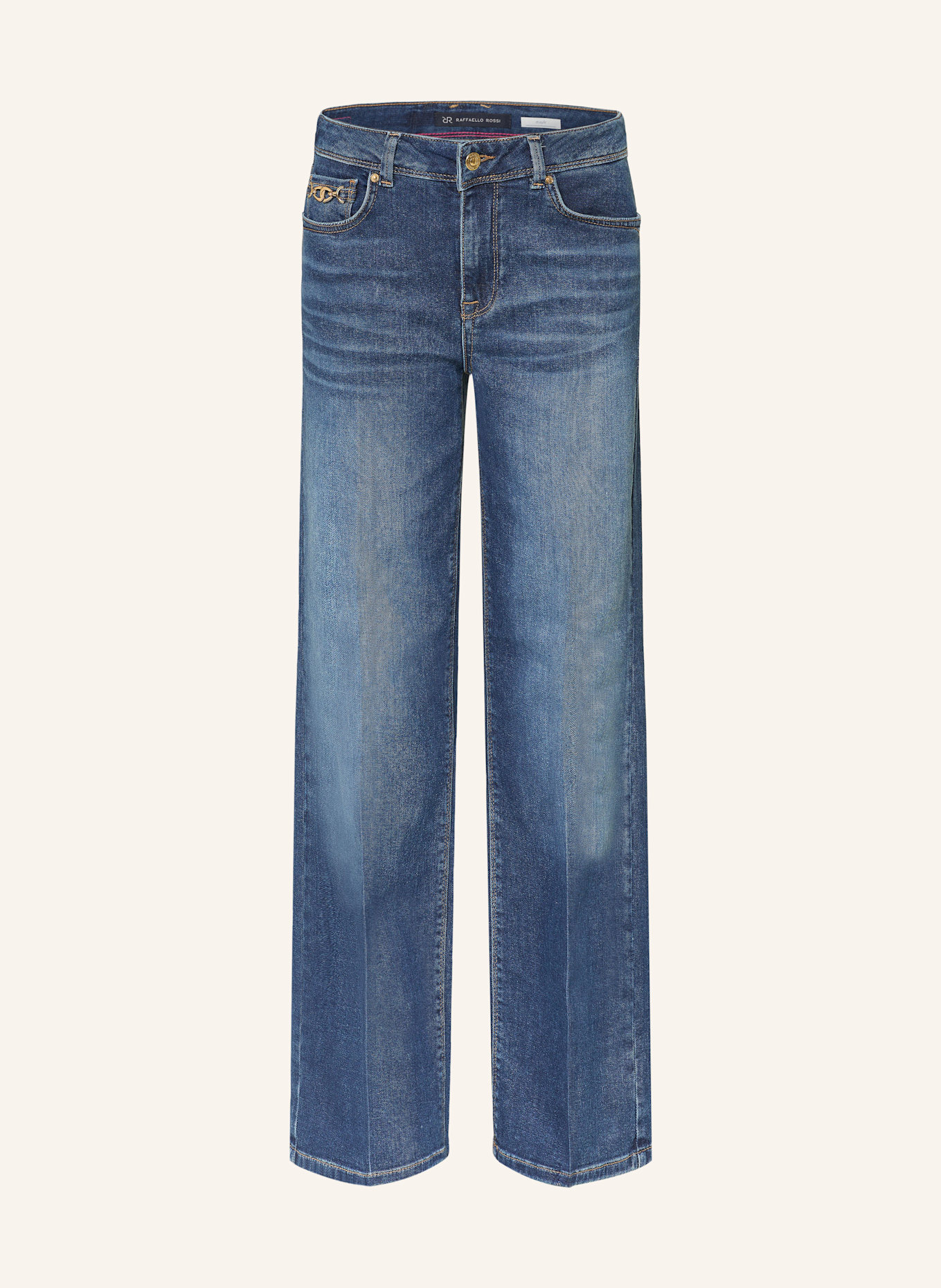 RAFFAELLO ROSSI Straight jeans KIRA: 867 USED BLUE