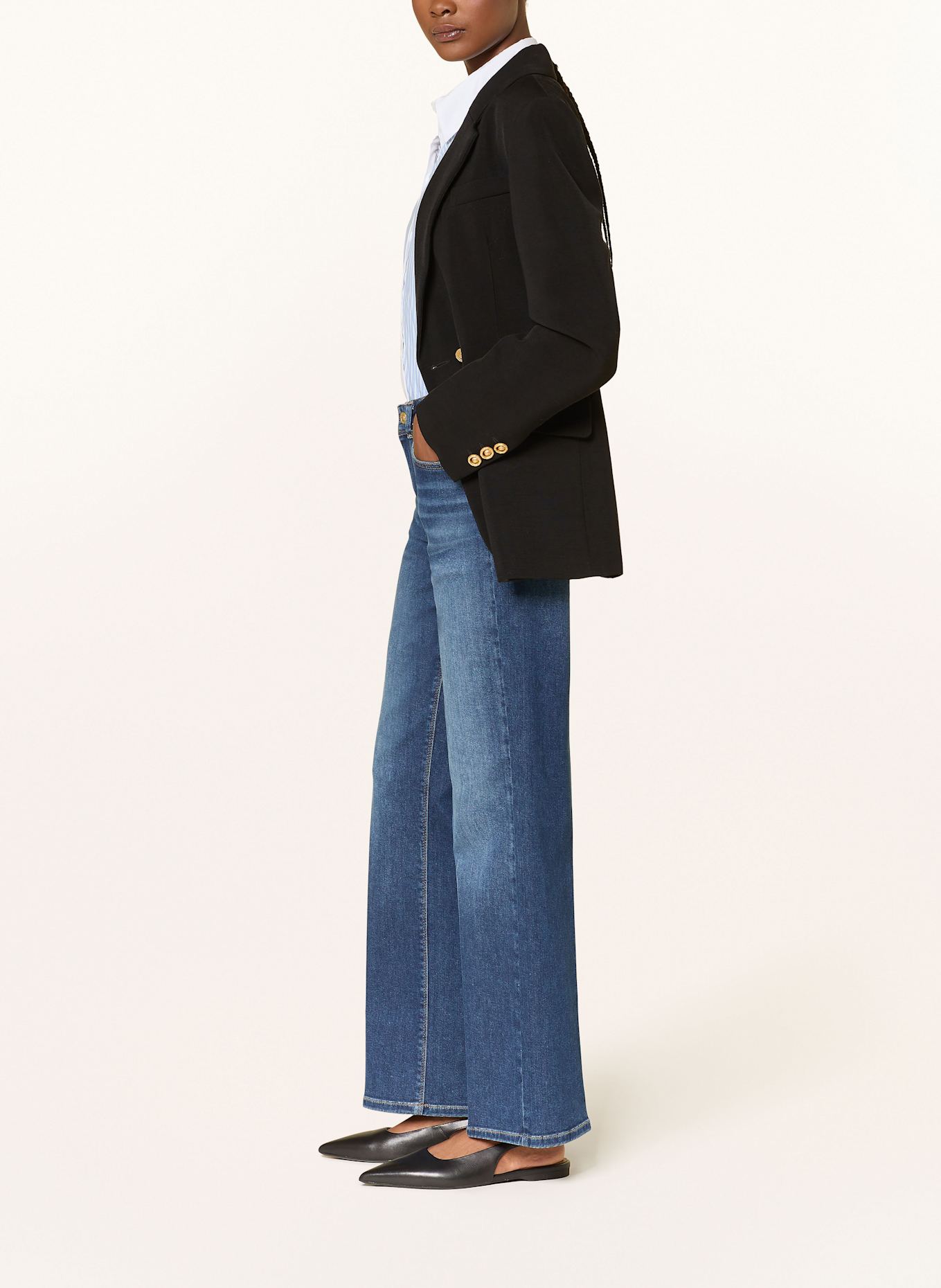 RAFFAELLO ROSSI Straight jeans KIRA: 867 USED BLUE