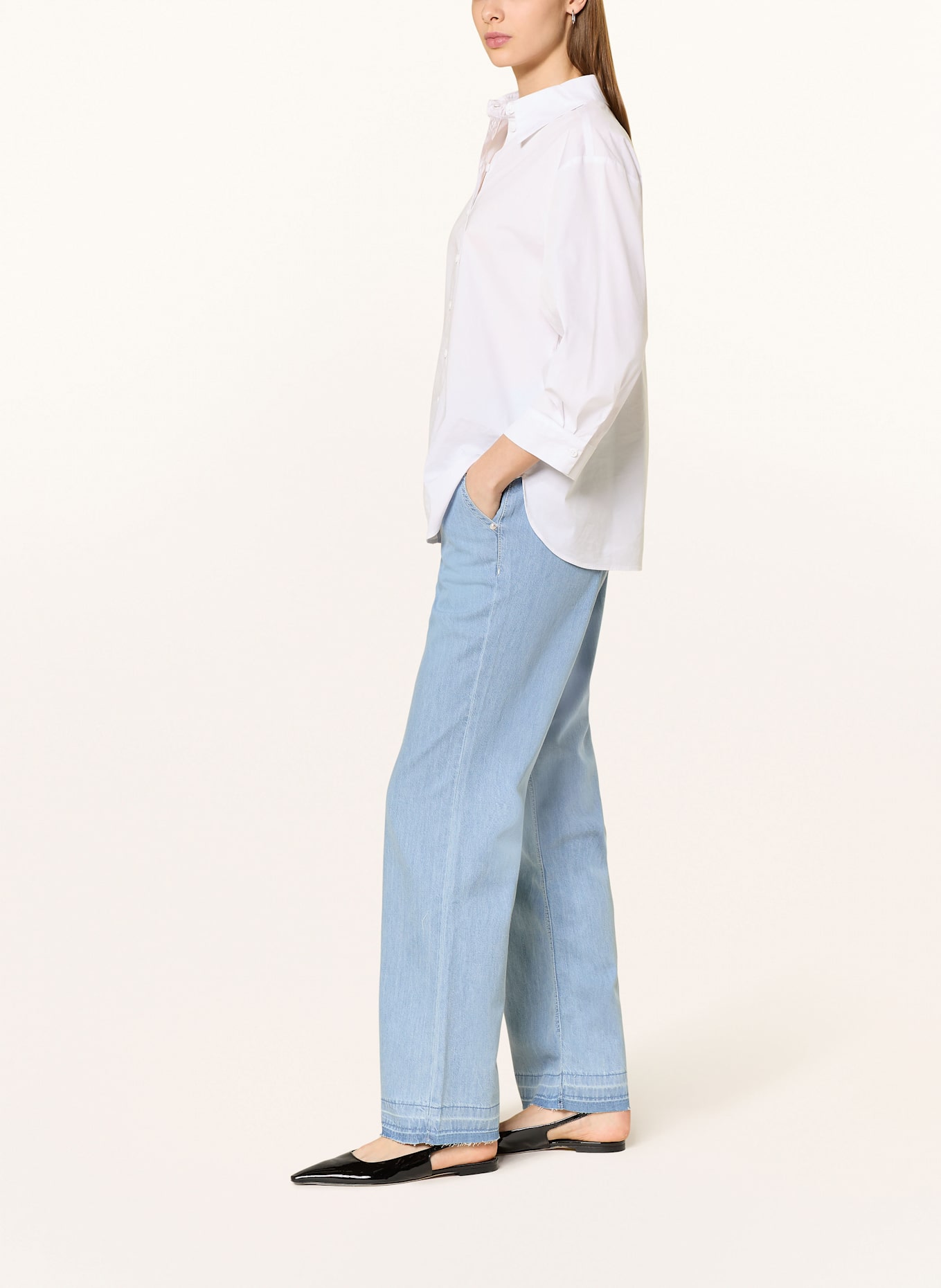 Betty Barclay Straight jeans: 8618 Ralph Lauren Kids Polo Pony-embroidered mid-rise shorts