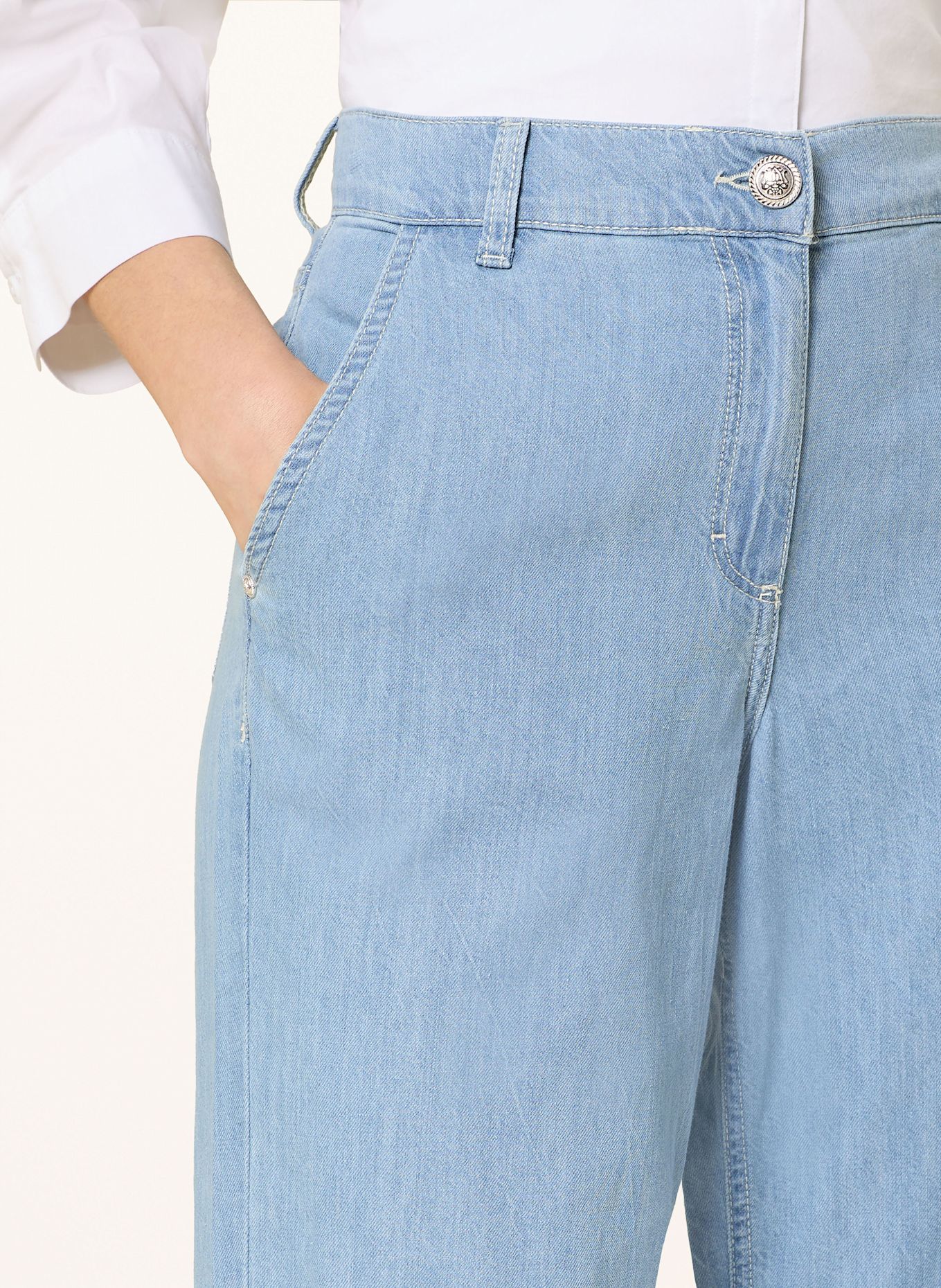 Betty Barclay Straight jeans: 8618 Ralph Lauren Kids Polo Pony-embroidered mid-rise shorts