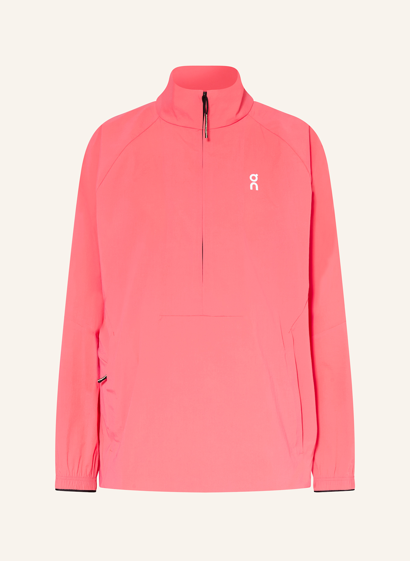 On Kurtka treningowa ALL-DAY 1/2 ZIP: JASNOCZERWONY