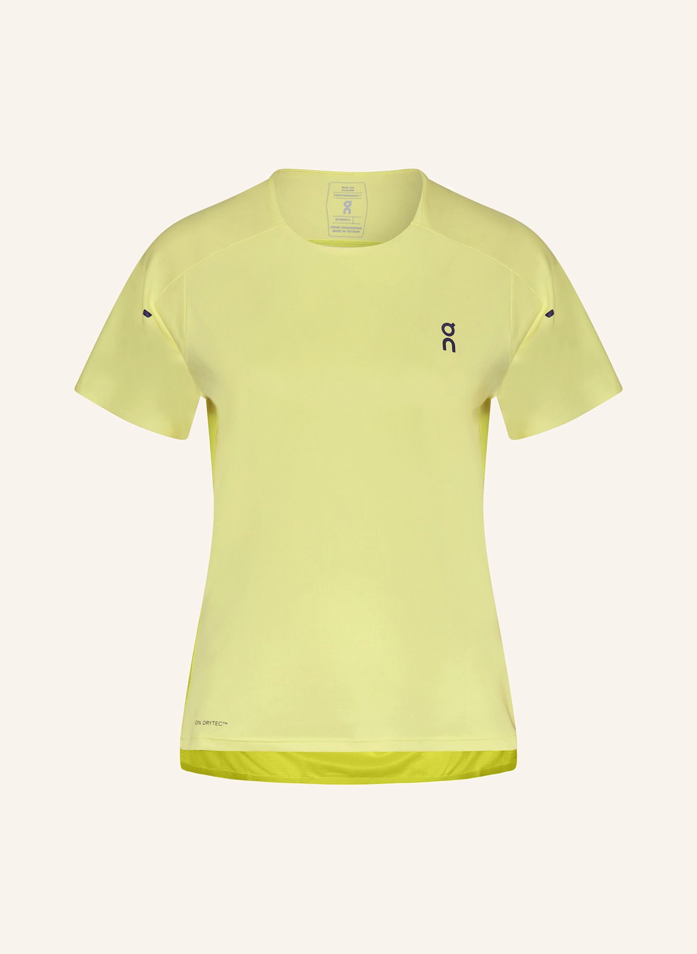 On Laufshirt PERFORMANCE-T: NEONGELB