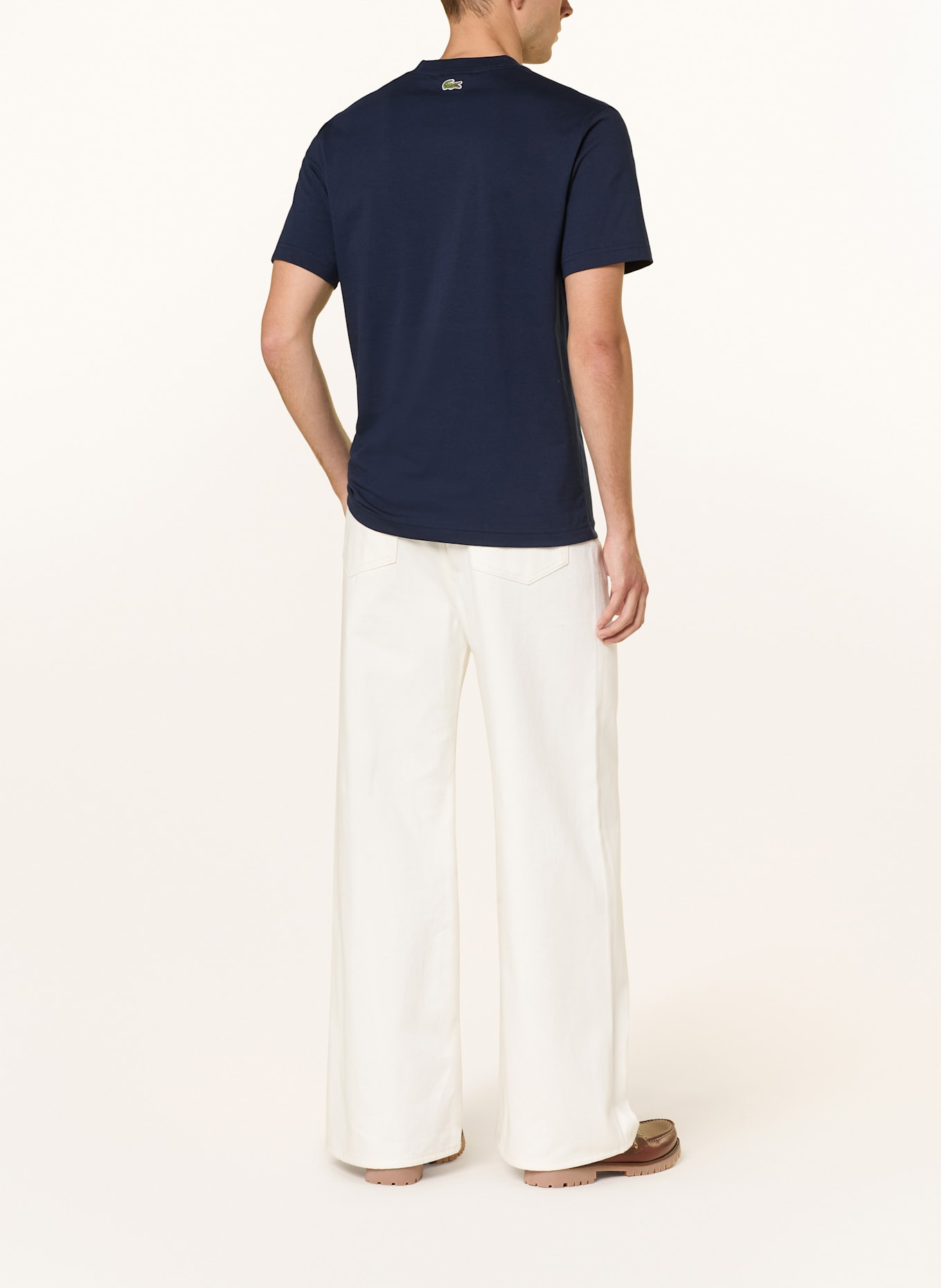 LACOSTE T-Shirt: DUNKELBLAU