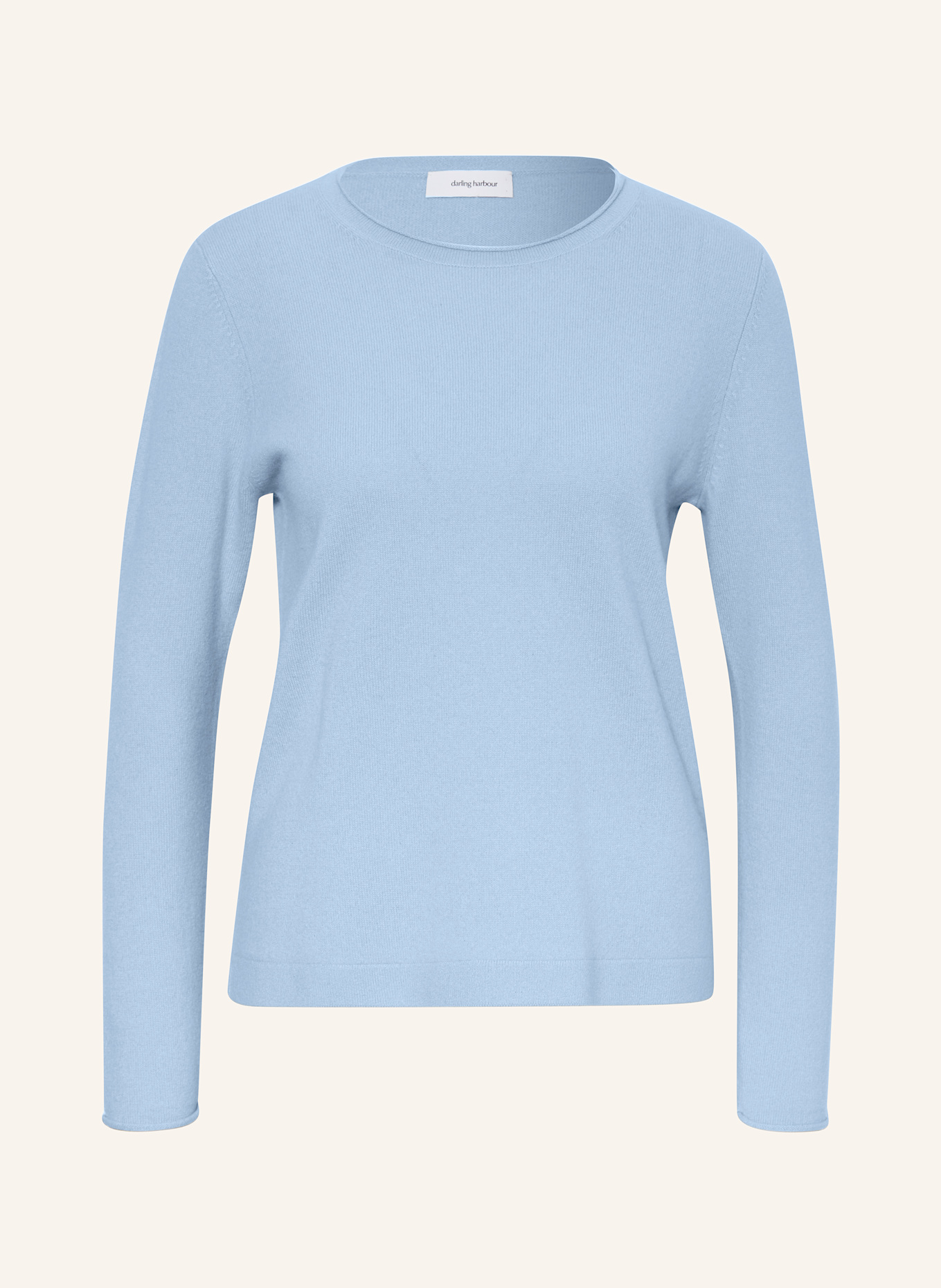 darling harbour Cashmere-Pullover: HIMMELBLAU