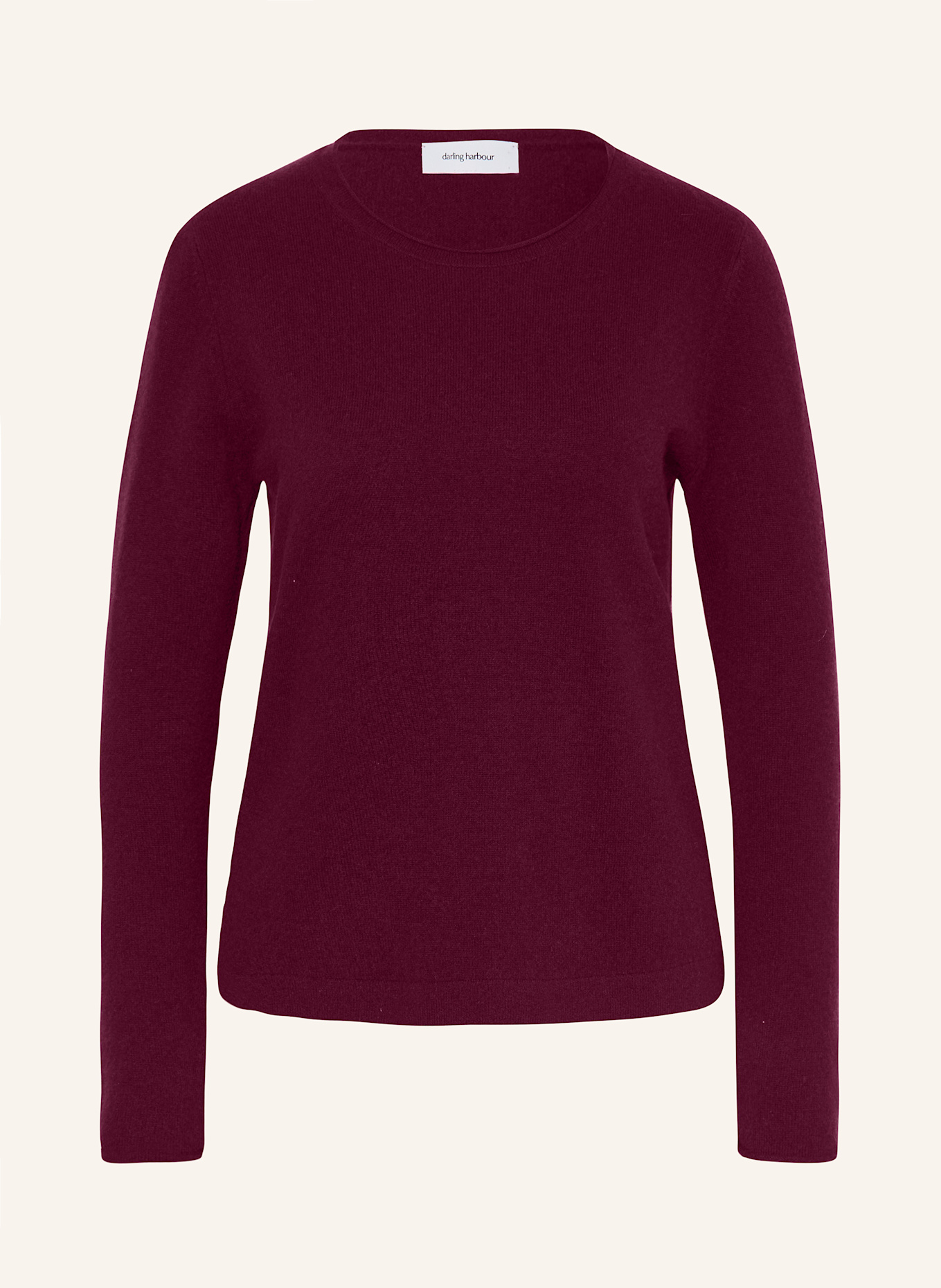 darling harbour Cashmere-Pullover: BORDEAUX