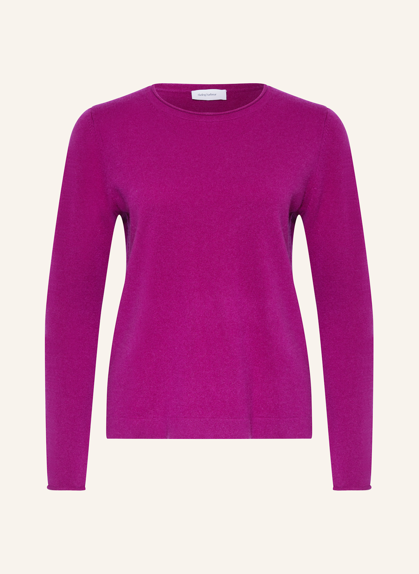 darling harbour Cashmere-Pullover: FUCHSIA