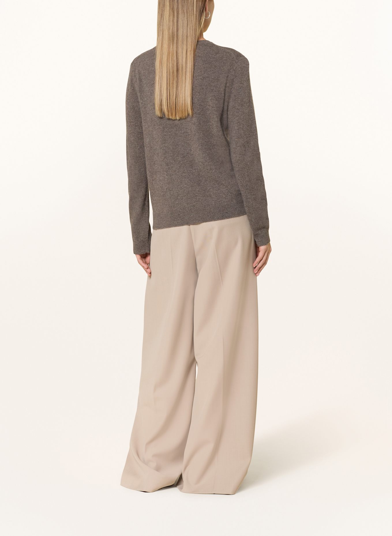 darling harbour Kardigan z kaszmiru: TRÜFFEL MELANGE