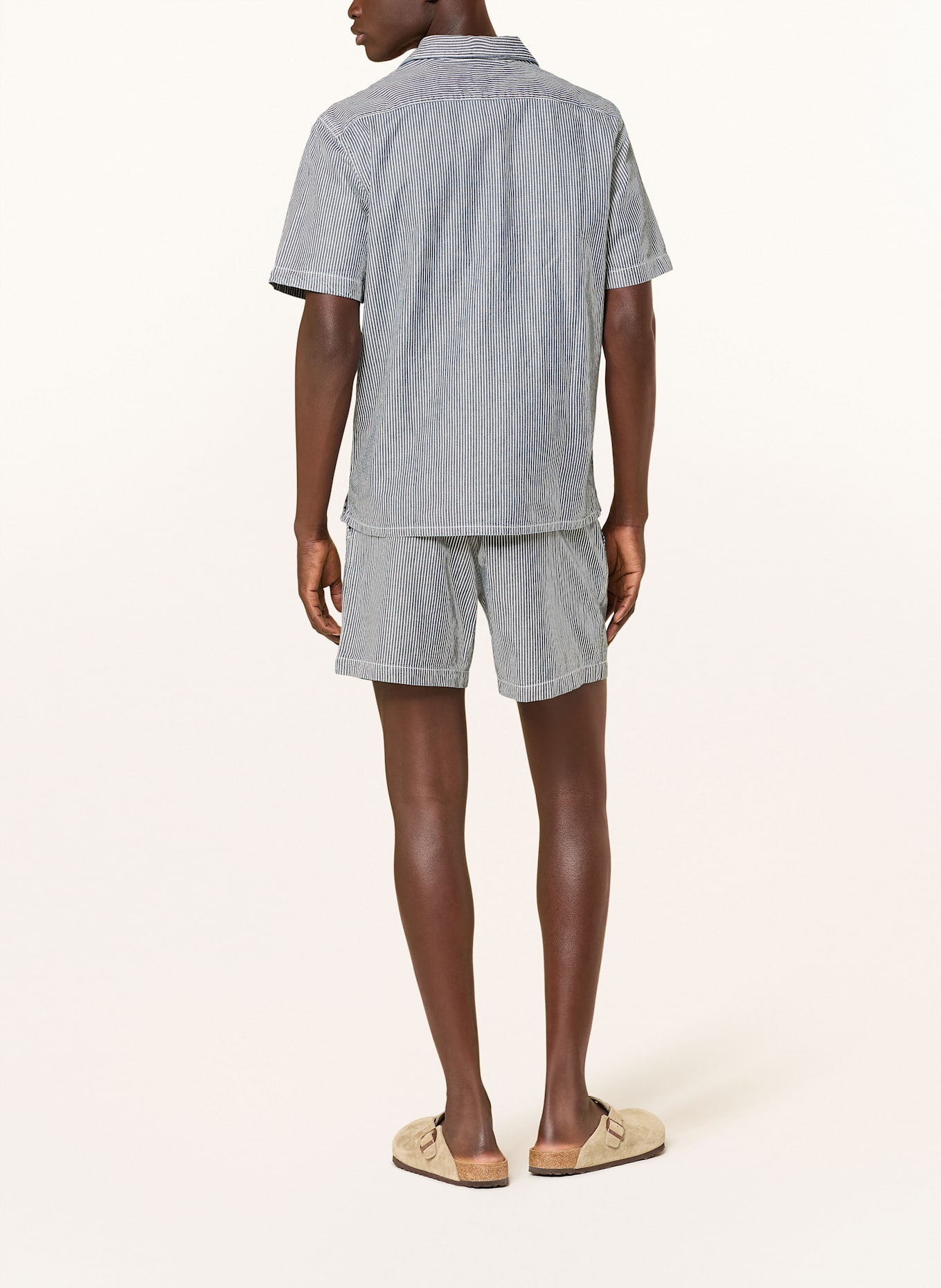 Levi's® Resorthemd CAMP Standard Fit: BLAU/ WEISS