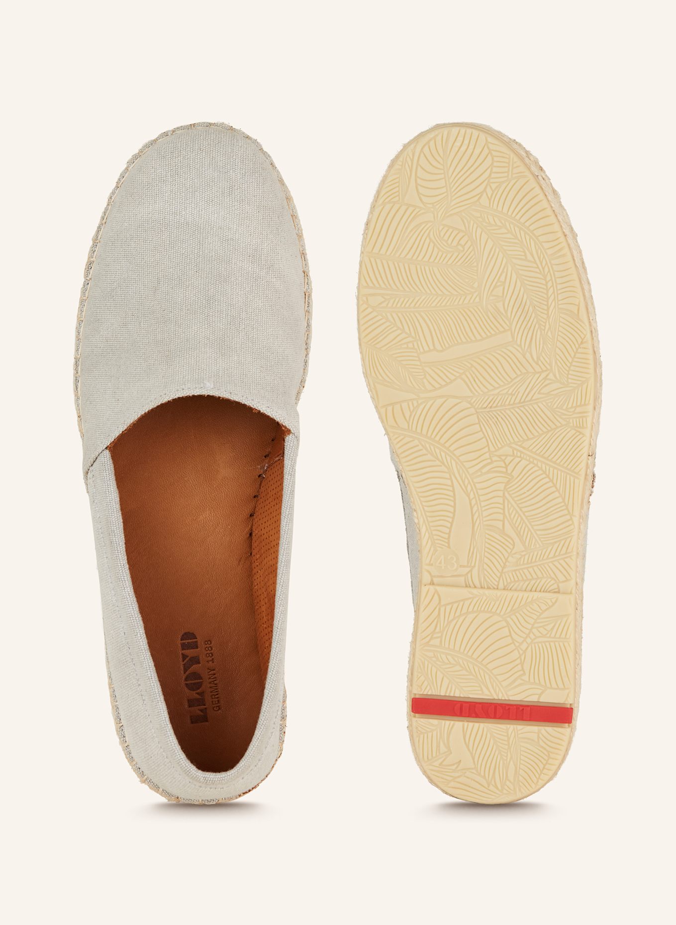 LLOYD Espadrilles EDGARDO: GRAU