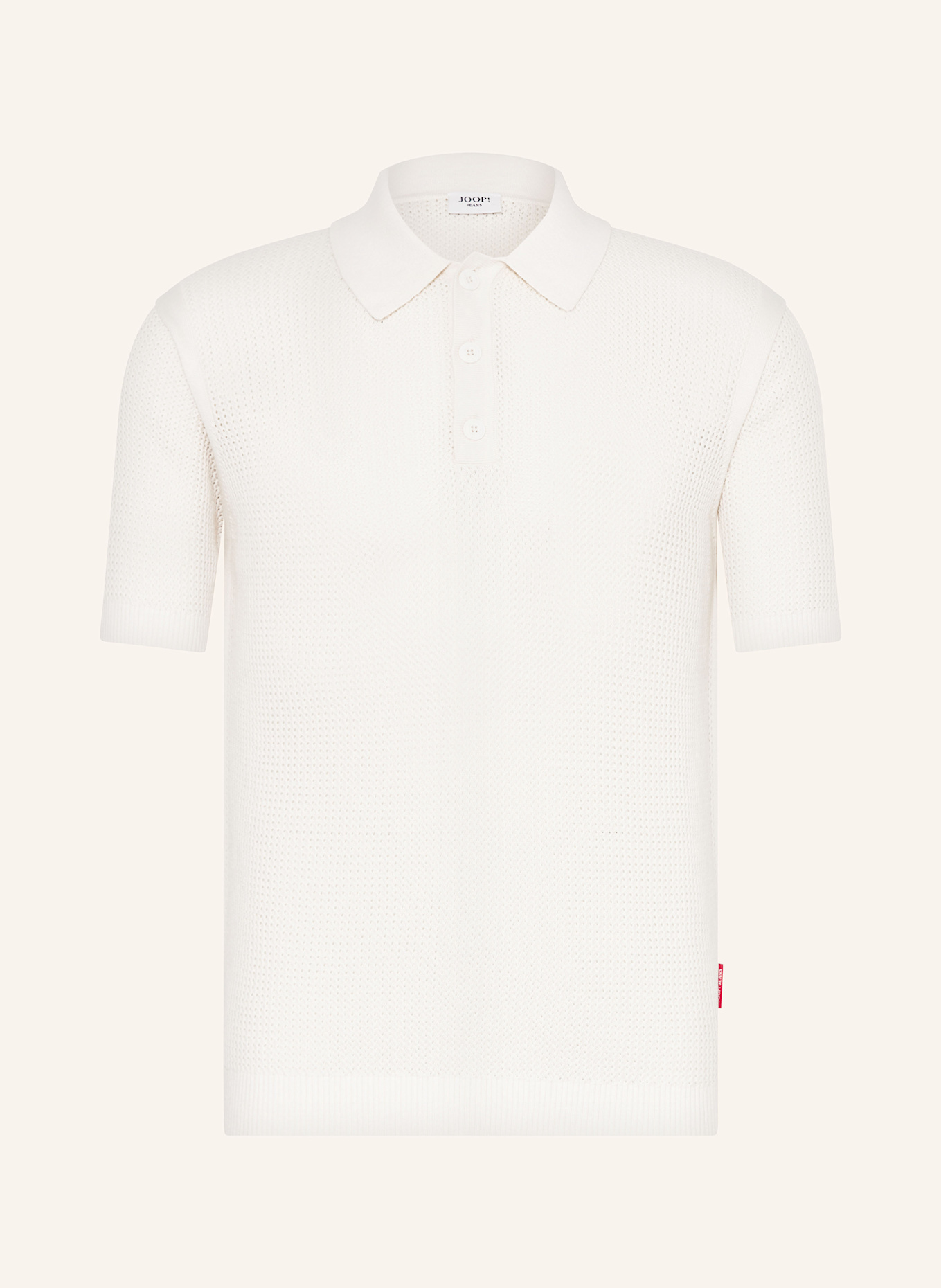 JOOP! JEANS Strick-Poloshirt VICONO, Farbe: ECRU (Bild 1)
