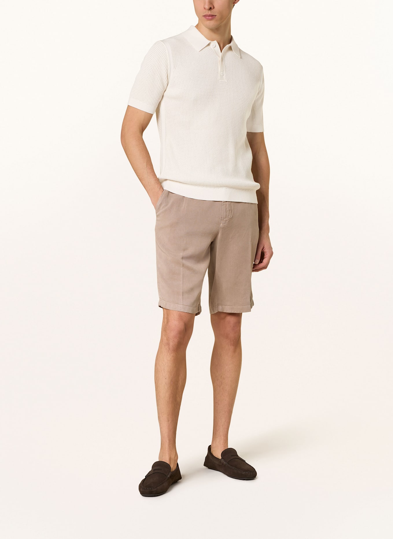 JOOP! JEANS Strick-Poloshirt VICONO, Farbe: ECRU (Bild 2)