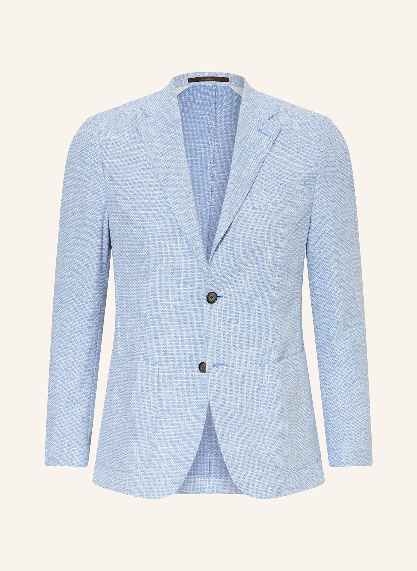 windsor. Sakko GIRO Shaped Fit: HELLBLAU