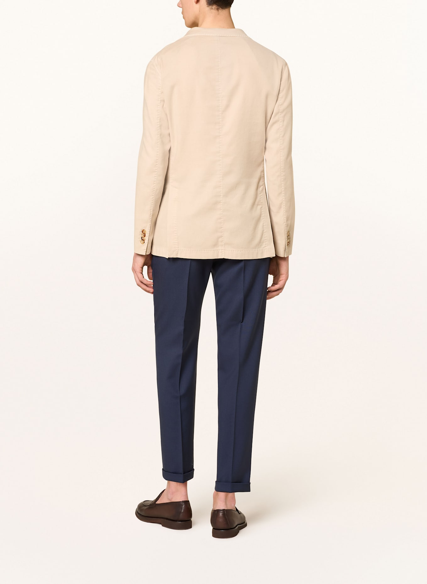 windsor. SERPO Shaped Fit Moschino trousers: DARK BLUE