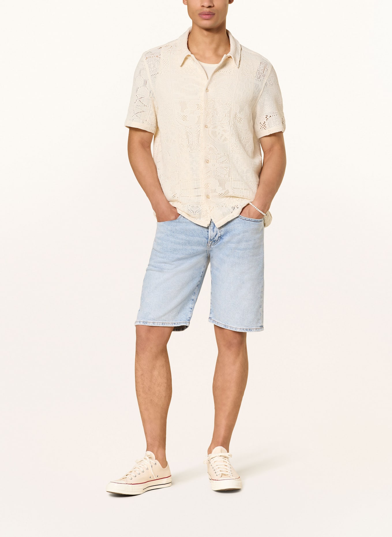 SCOTCH & SODA Džínové šortky RALSTON: 420 MEDIUM BLUE