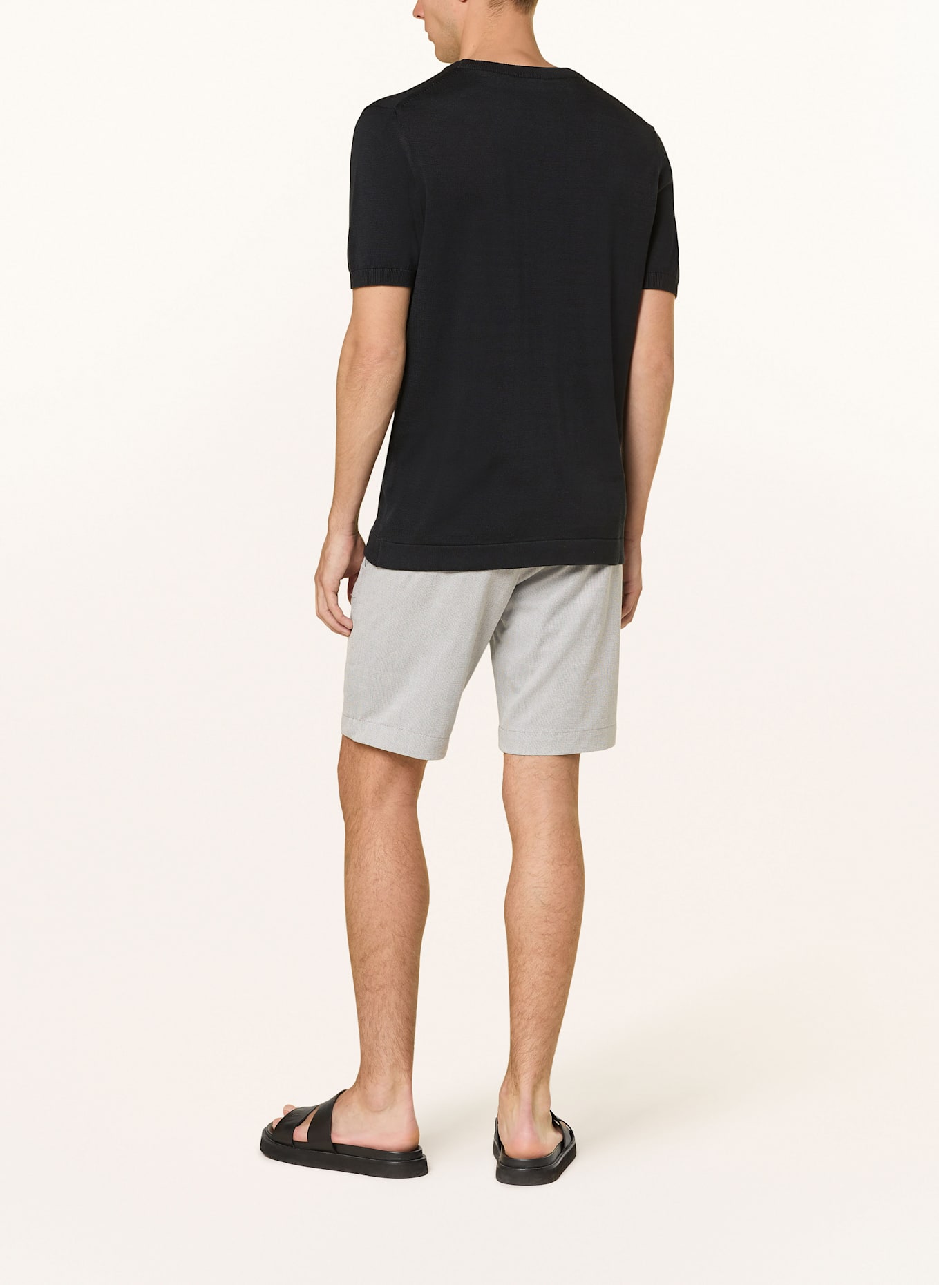 GABBA Chinoshorts JET DOMO: LIGHT GRAY