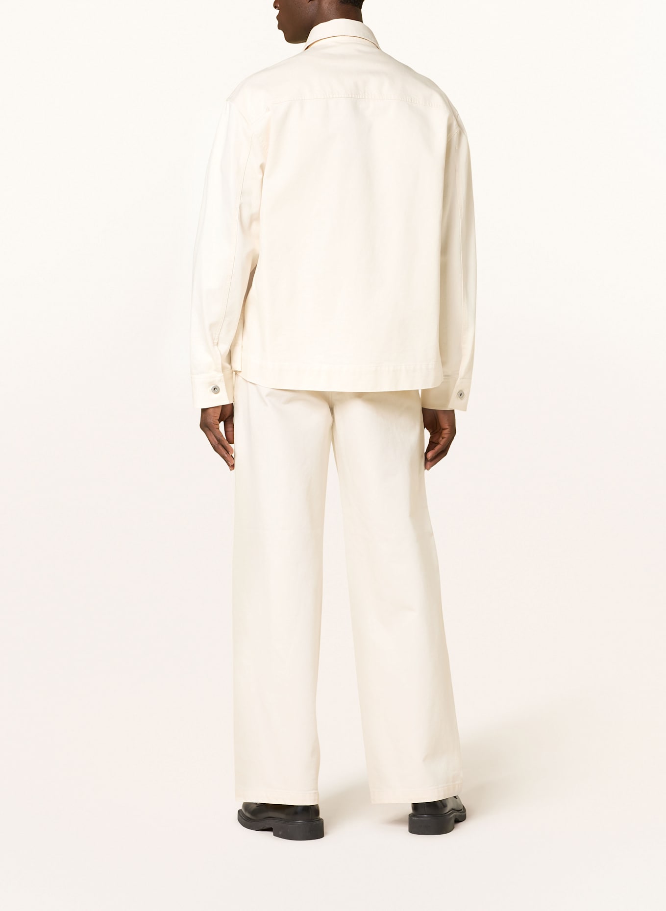 EMPORIO ARMANI Jeans Wide Fit: U1109 WHITE ASPARAGUS