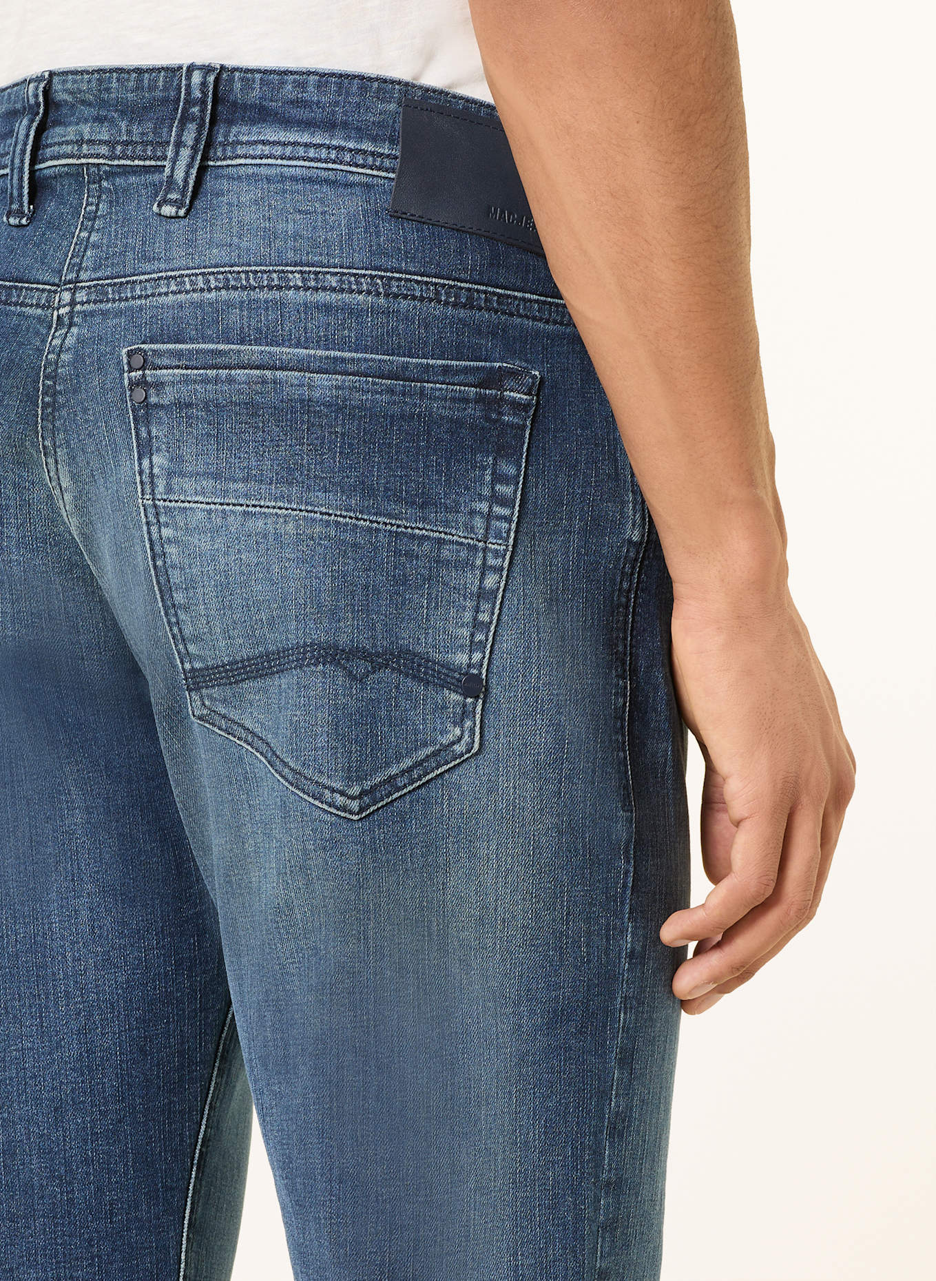 MAC Džíny BEN Regular Fit: H689 dark indigo authentic was