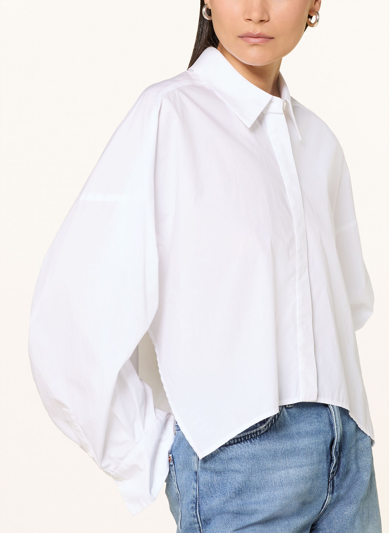 DRYKORN Hemdbluse OSHIA: WEISS